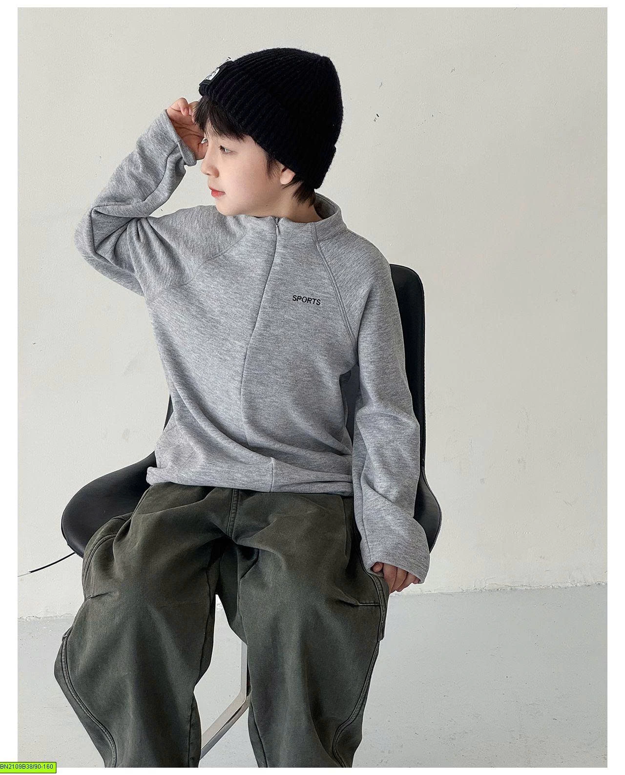 ÁO NỈ LÔNG GIỮ NHIỆT AOAOKIDS