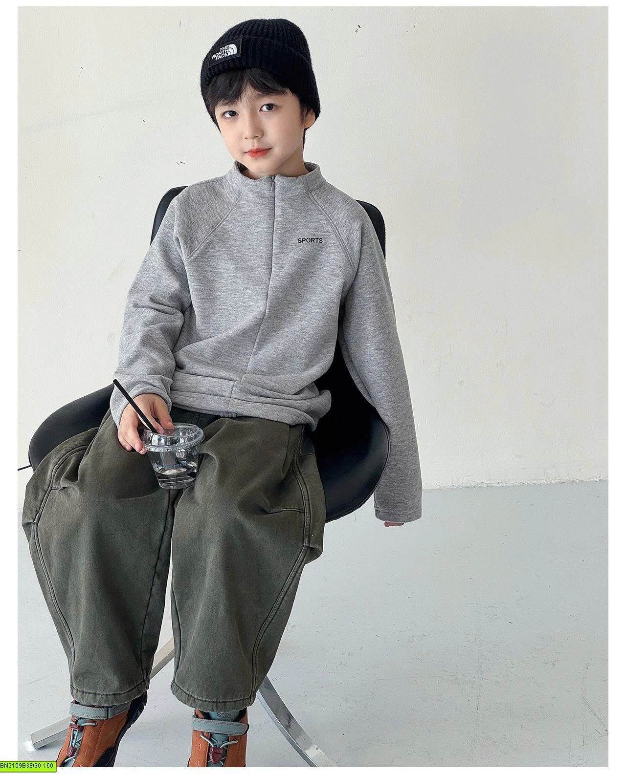 ÁO NỈ LÔNG GIỮ NHIỆT AOAOKIDS