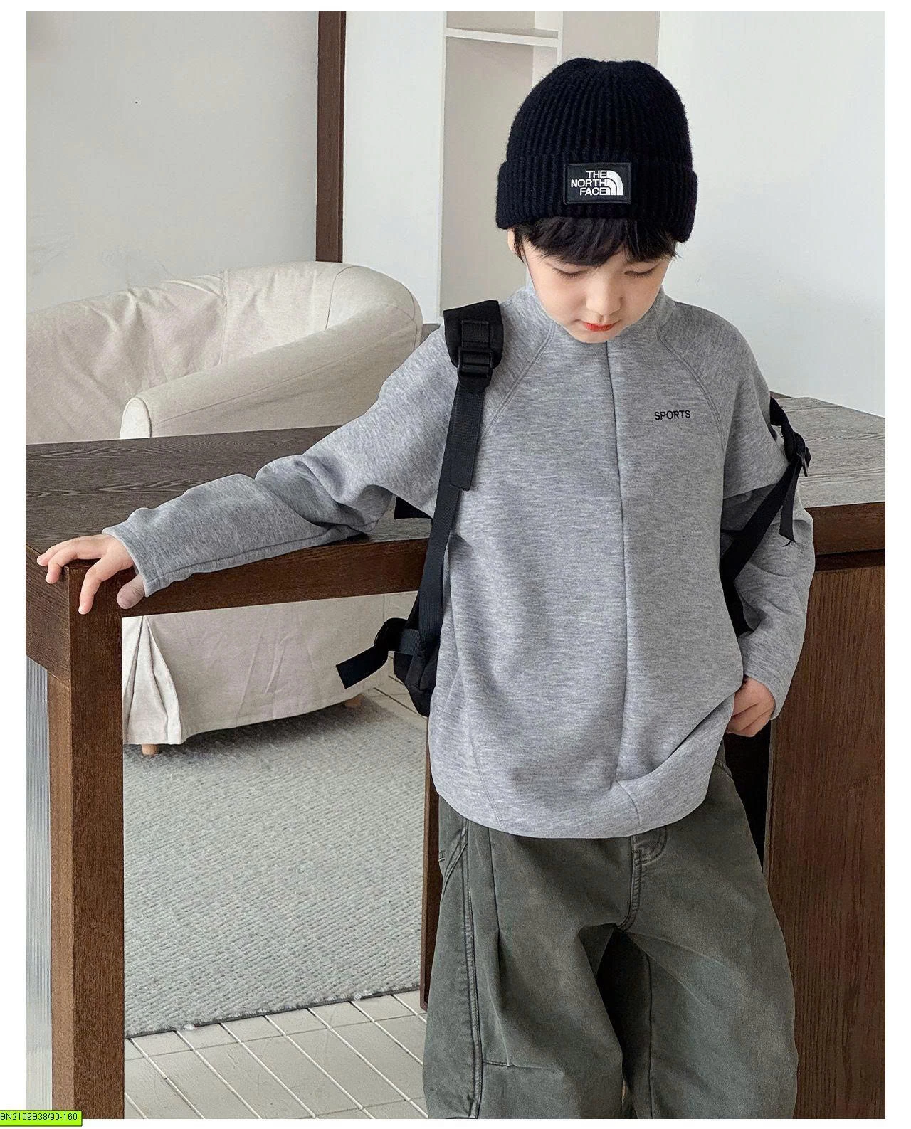 ÁO NỈ LÔNG GIỮ NHIỆT AOAOKIDS