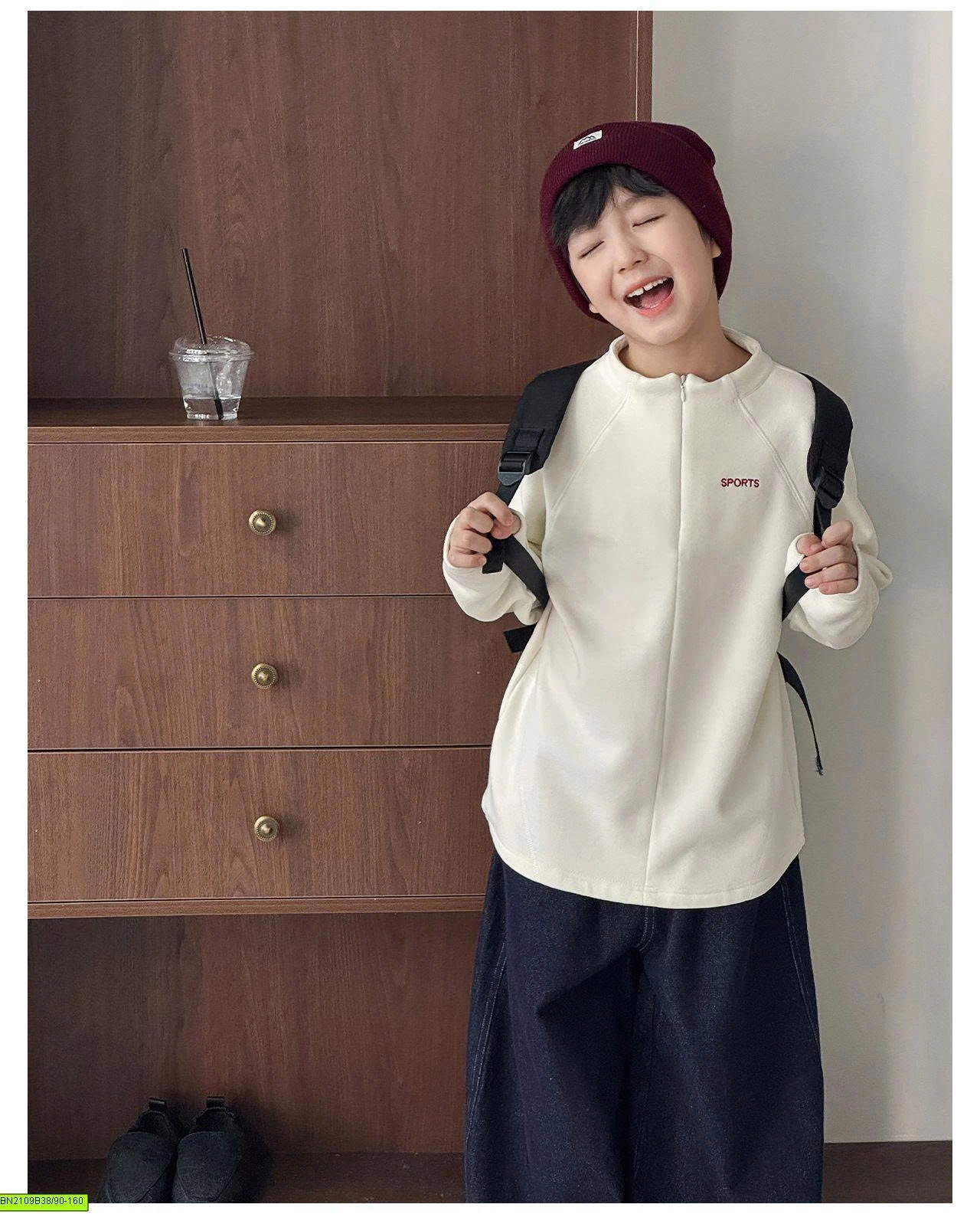 ÁO NỈ LÔNG GIỮ NHIỆT AOAOKIDS