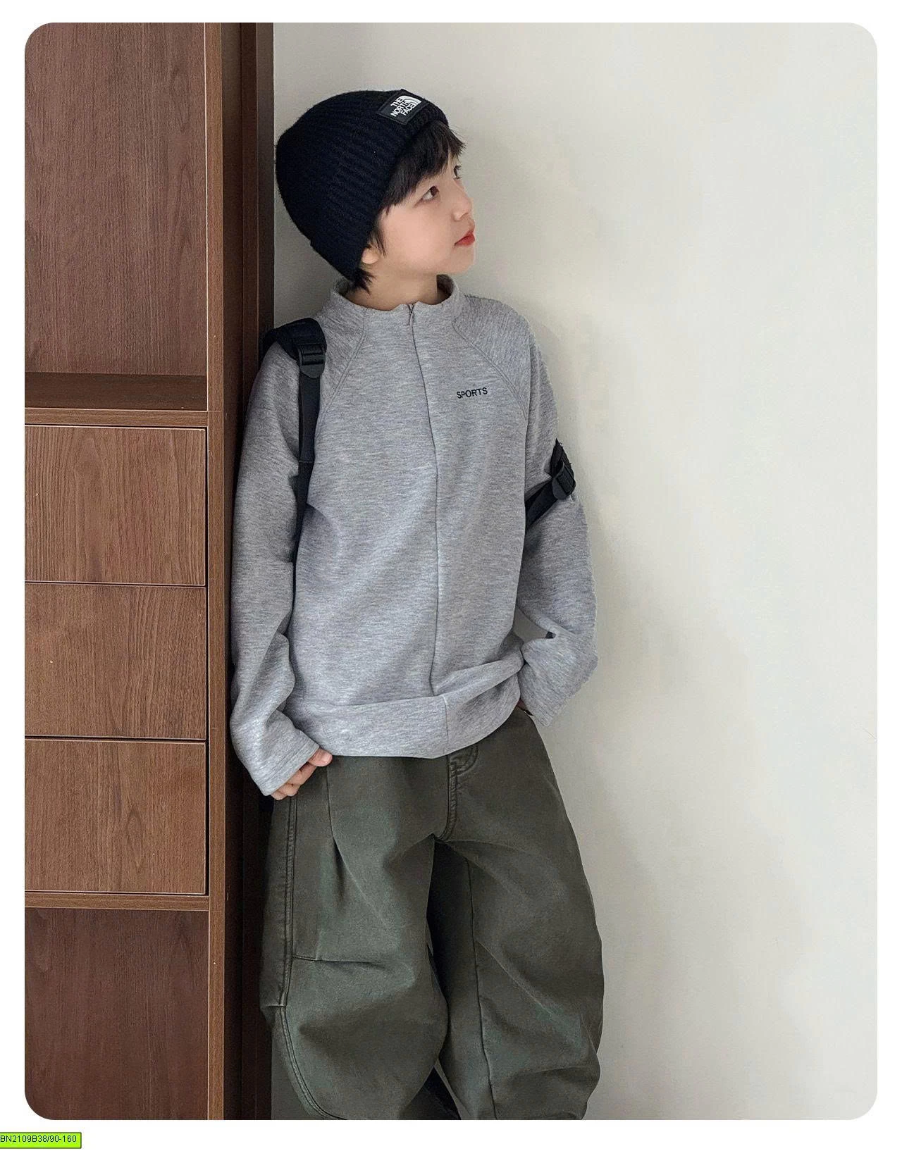 ÁO NỈ LÔNG GIỮ NHIỆT AOAOKIDS