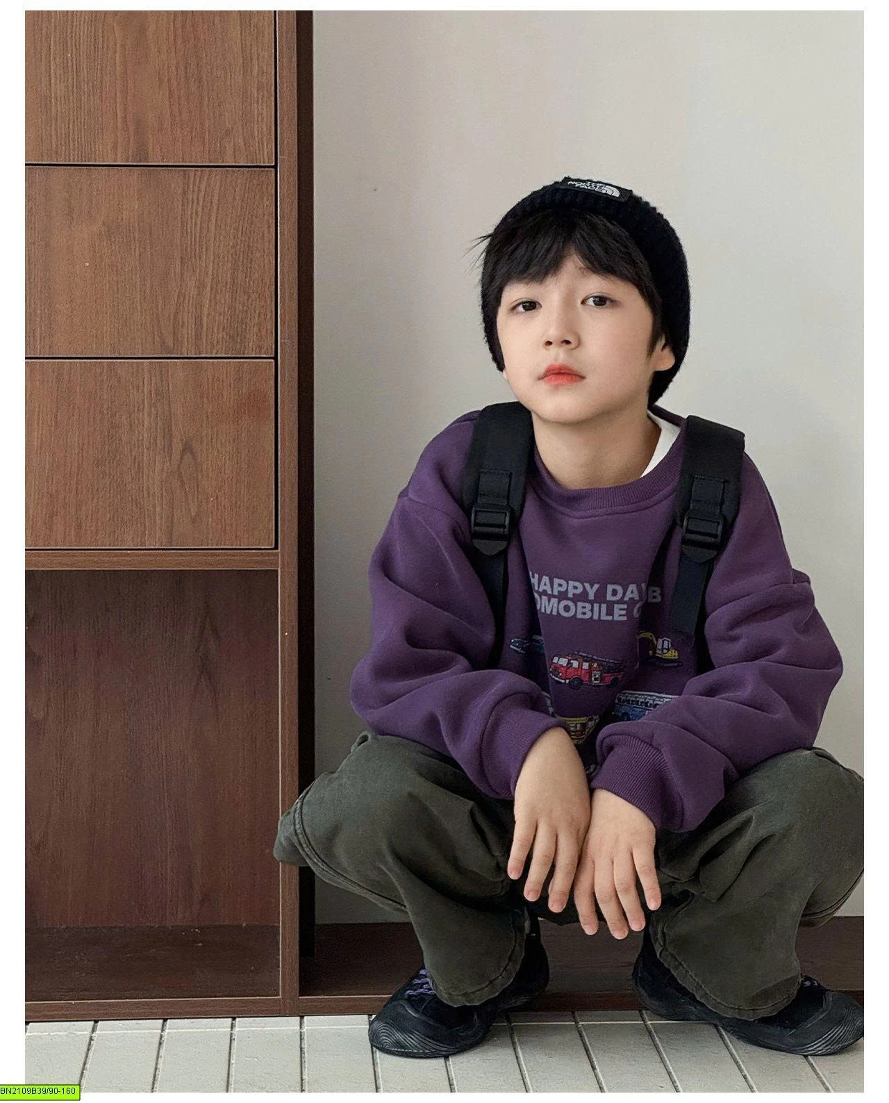 ÁO NỈ IN HÌNH Ô TÔ LÓT LÔNG CỪU