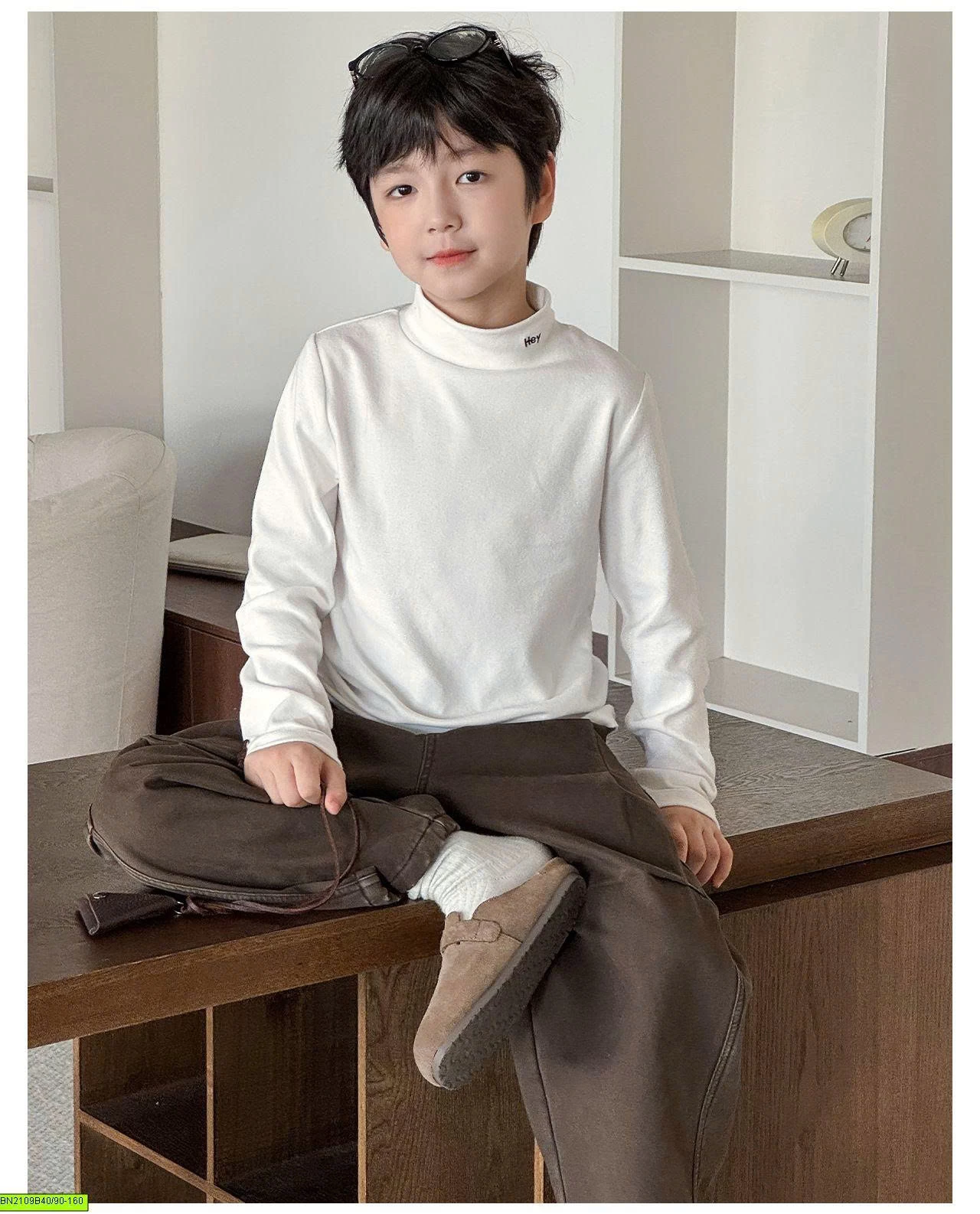 ÁO GIỮ NHIỆT CAO CỔ AOAOKIDS