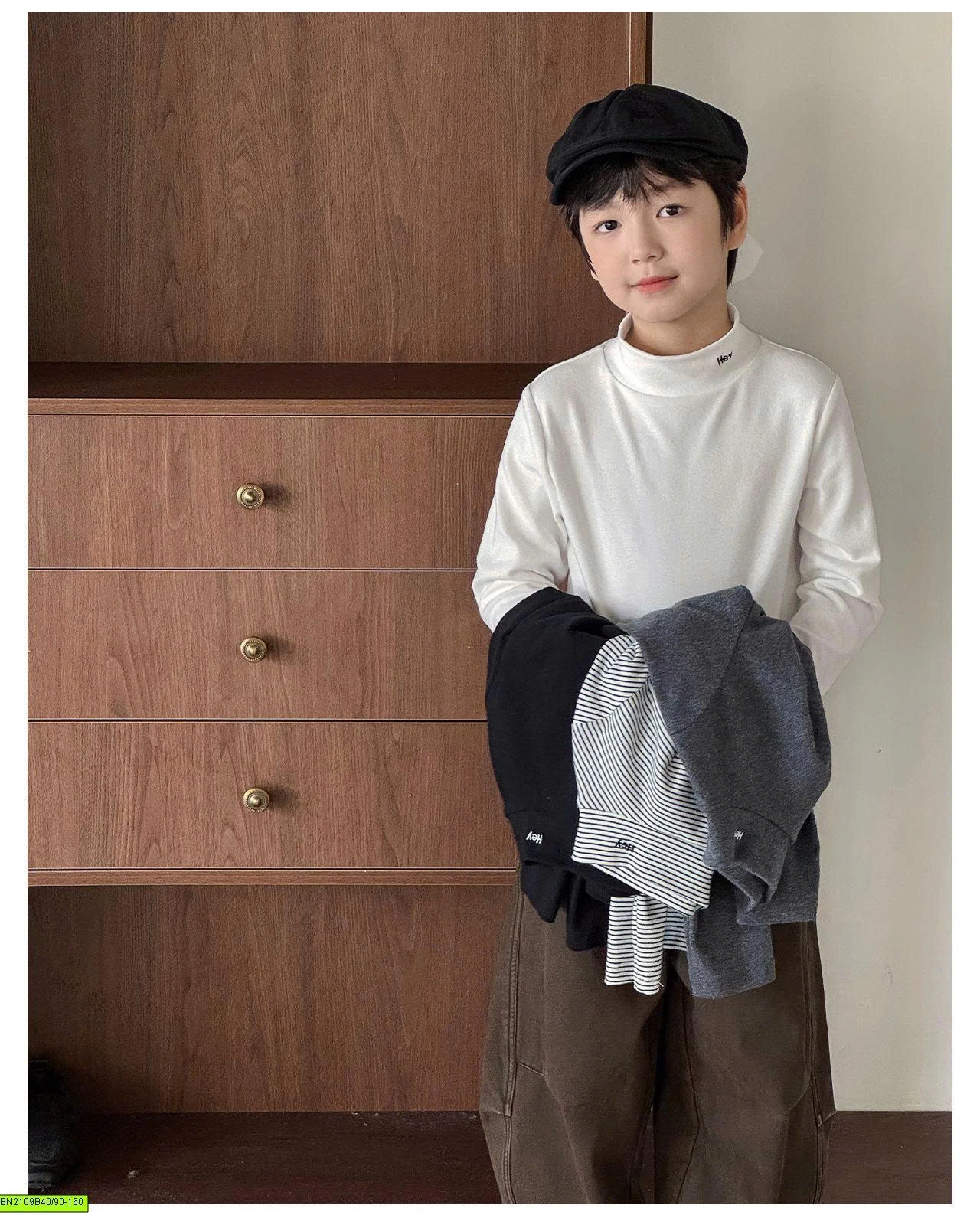 ÁO GIỮ NHIỆT CAO CỔ AOAOKIDS