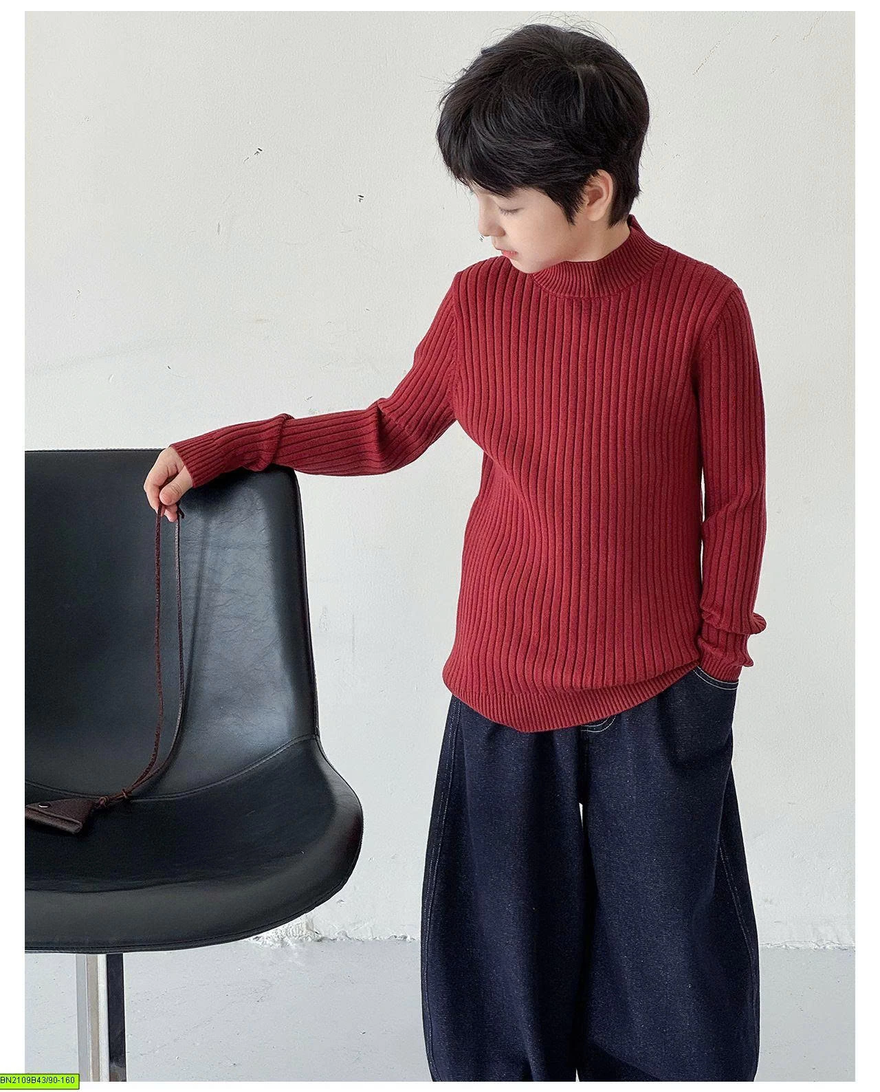 ÁO LEN TRƠN CAO CỔ AOAOKIDS