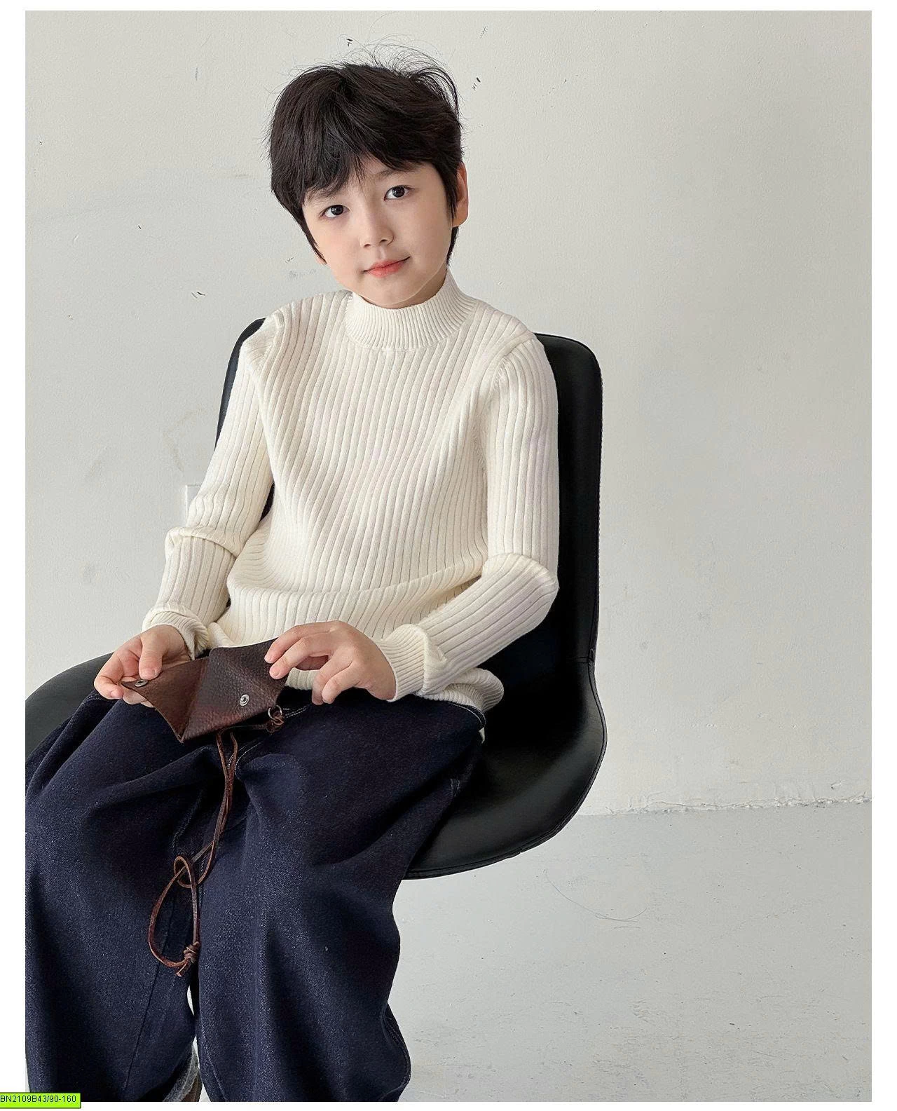ÁO LEN TRƠN CAO CỔ AOAOKIDS