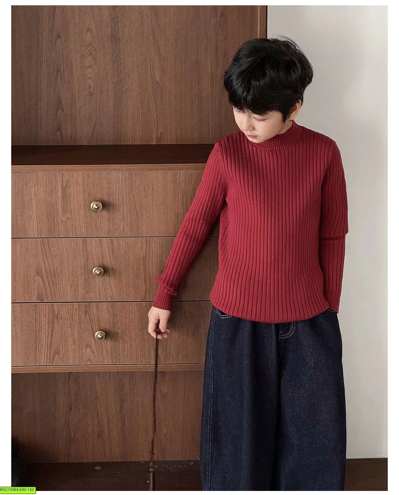 ÁO LEN TRƠN CAO CỔ AOAOKIDS