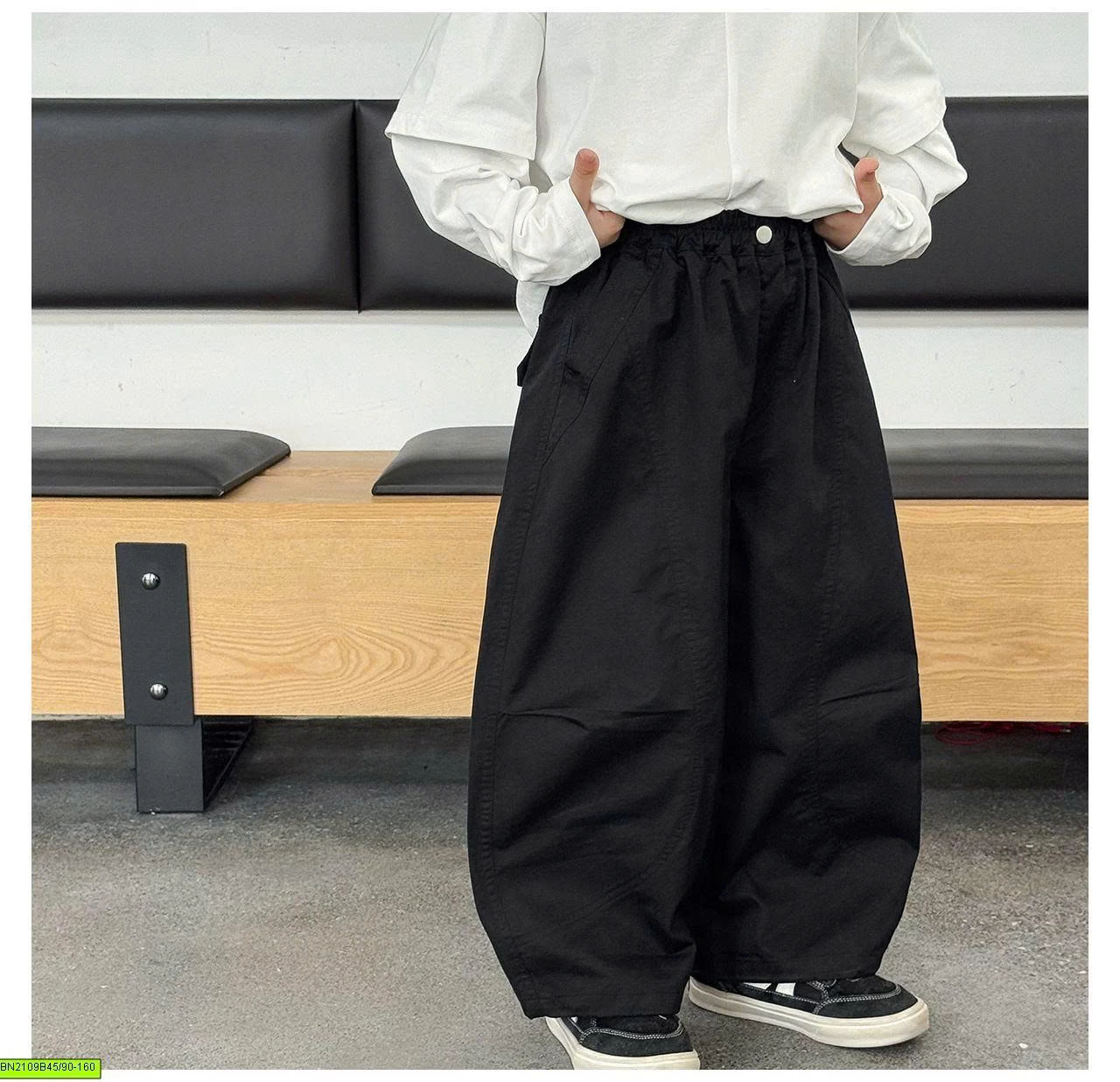 QUẦN SUÔNG DÁNG BOMBER AOAOKIDS