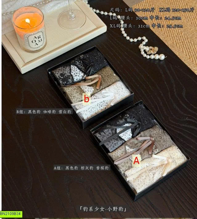 SET 3 QUẦN CHIP REN DA BÁO