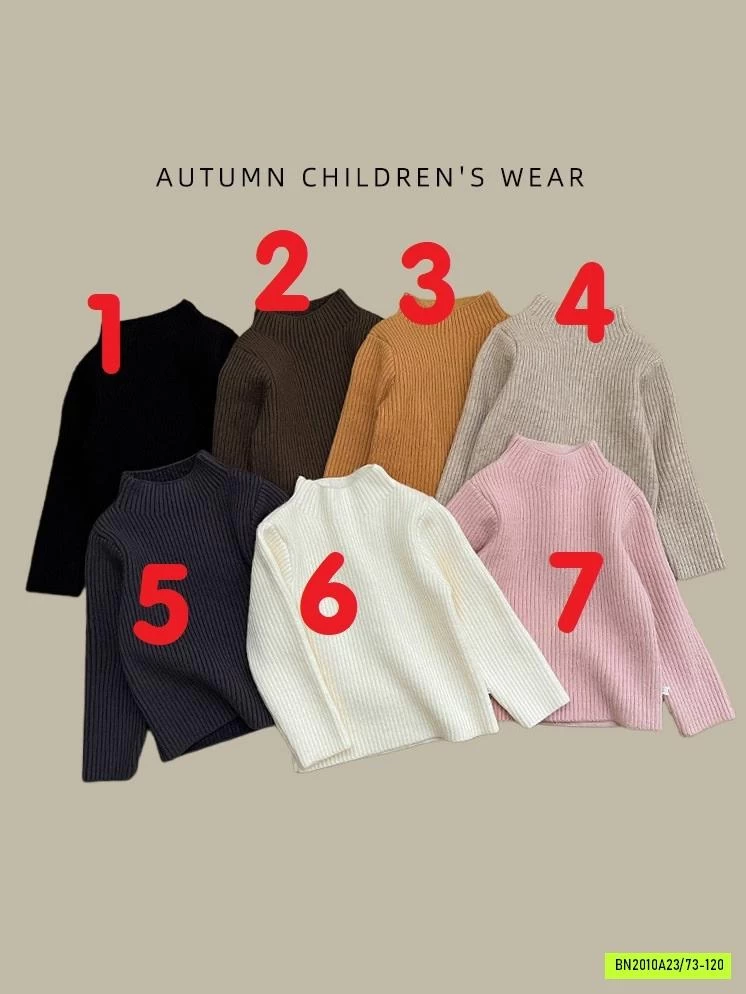ÁO LEN LÓT LÔNG CỔ 3P SZ NHÍ
