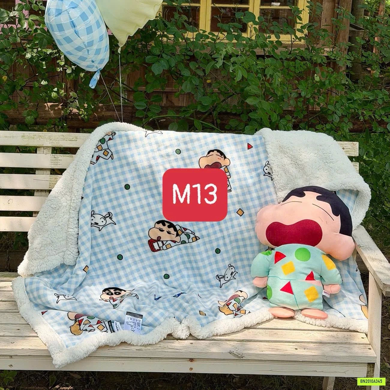 CHĂN BĂNG LÔNG CỪU SHINCHAN KUTE