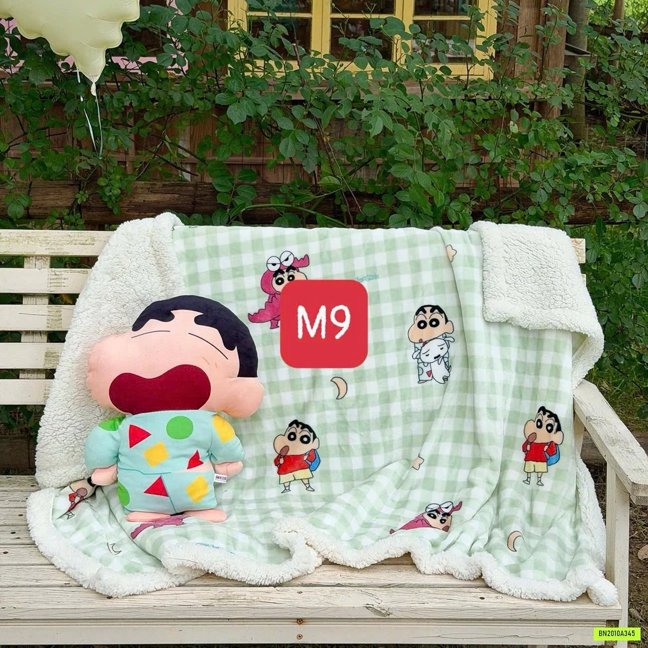 CHĂN BĂNG LÔNG CỪU SHINCHAN KUTE