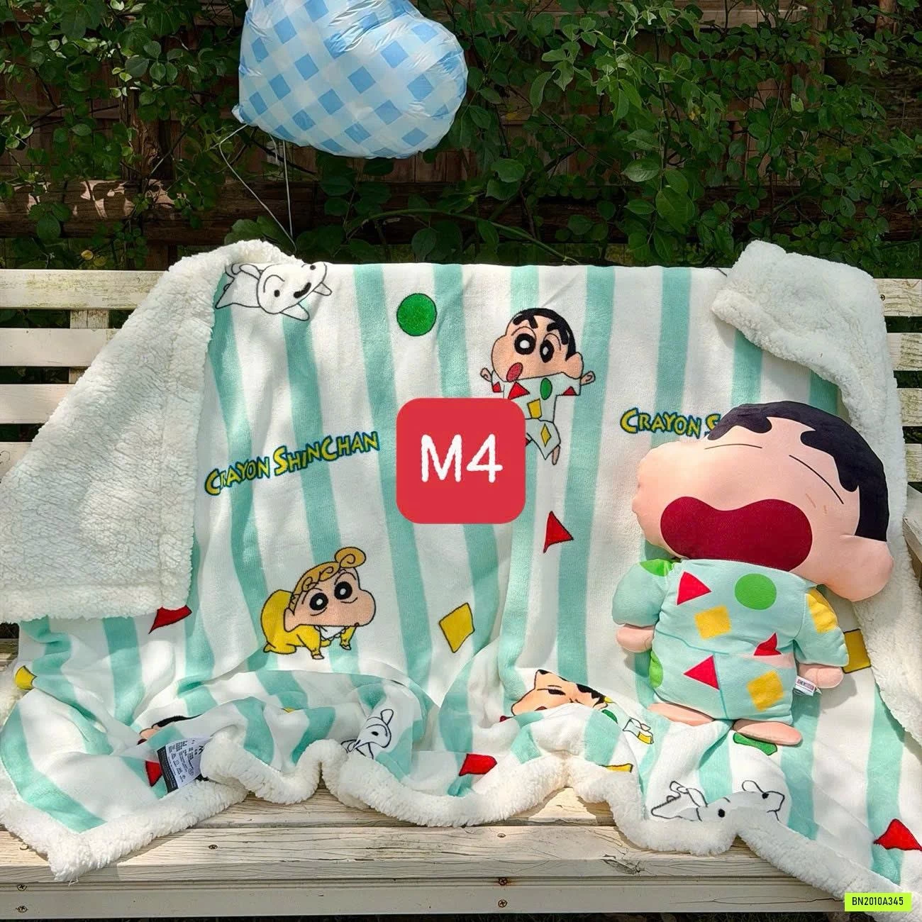 CHĂN BĂNG LÔNG CỪU SHINCHAN KUTE