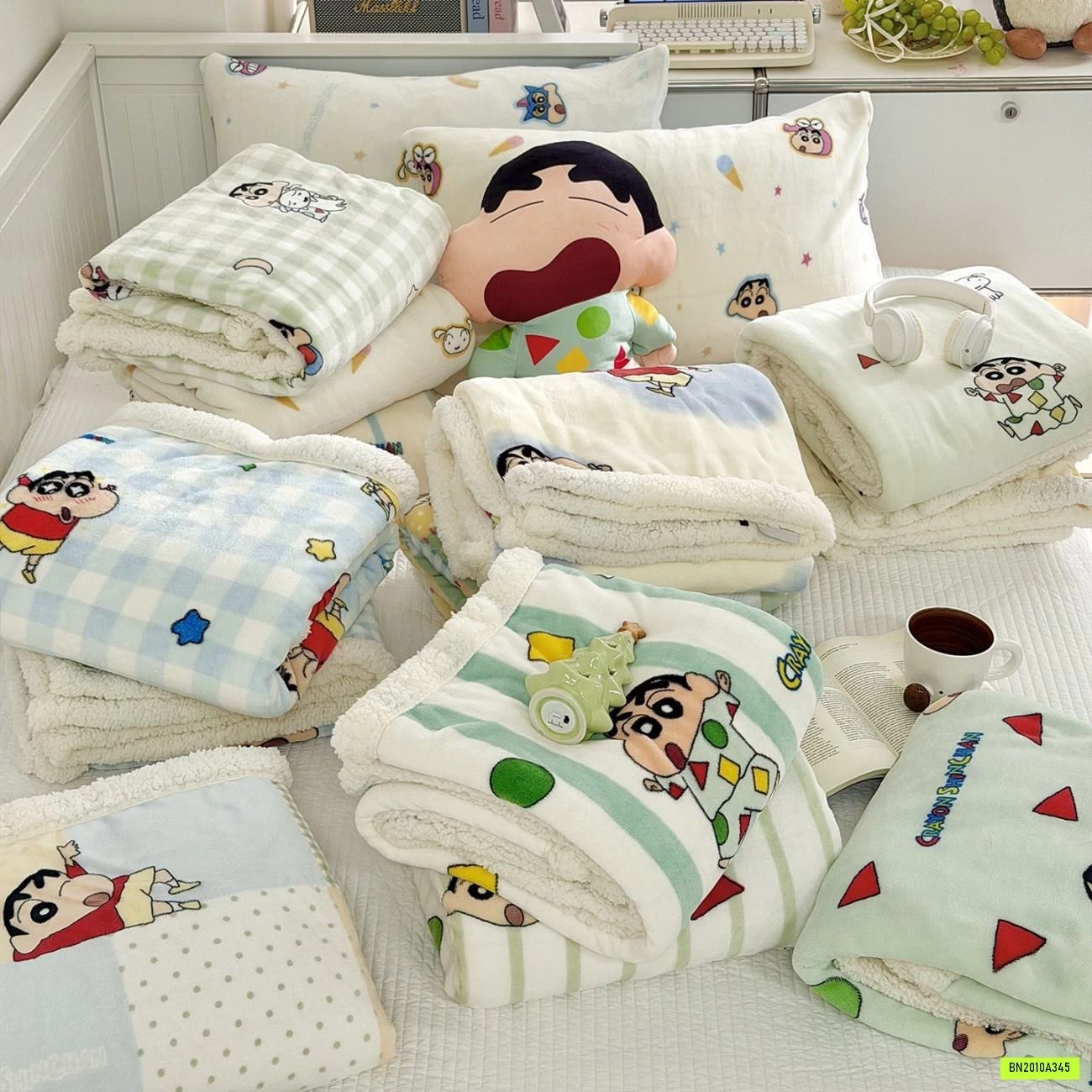 CHĂN BĂNG LÔNG CỪU SHINCHAN KUTE