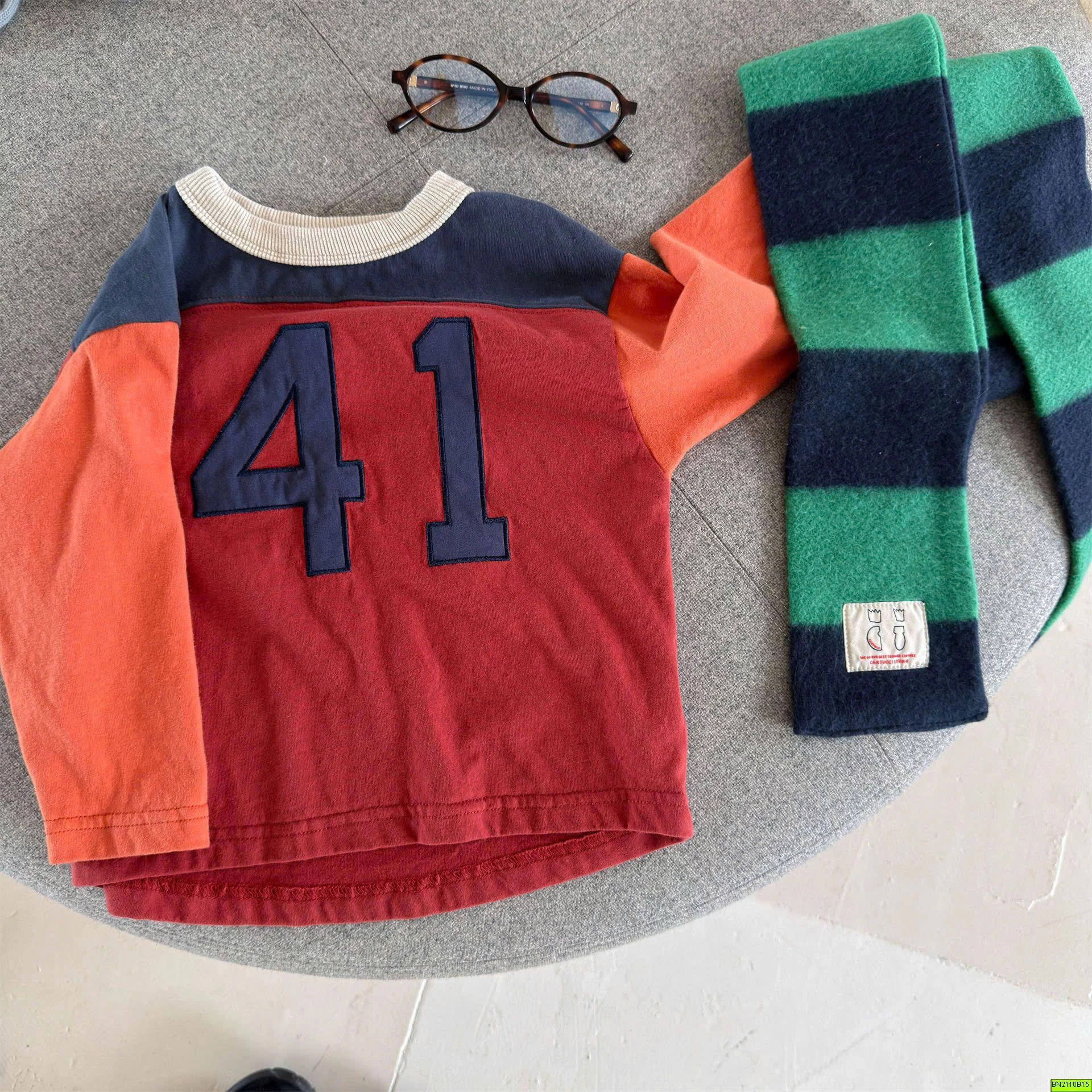 ÁO THUN PHỐI MÀU SÔ S41 ADBABY