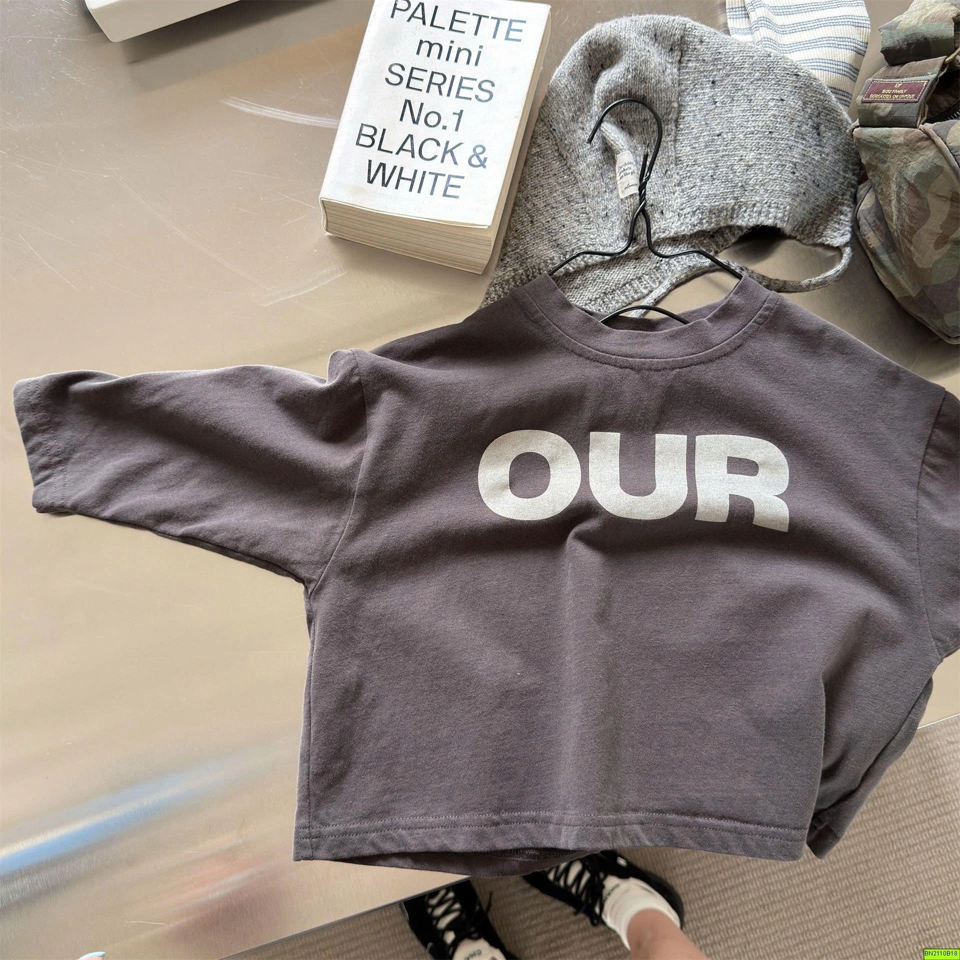 ÁO THUN DÀI TAY CHỮ OUR ADBABY