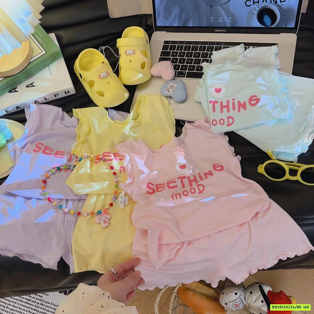 BỘ COTTON THUN LẠNH VIỀN BÈO