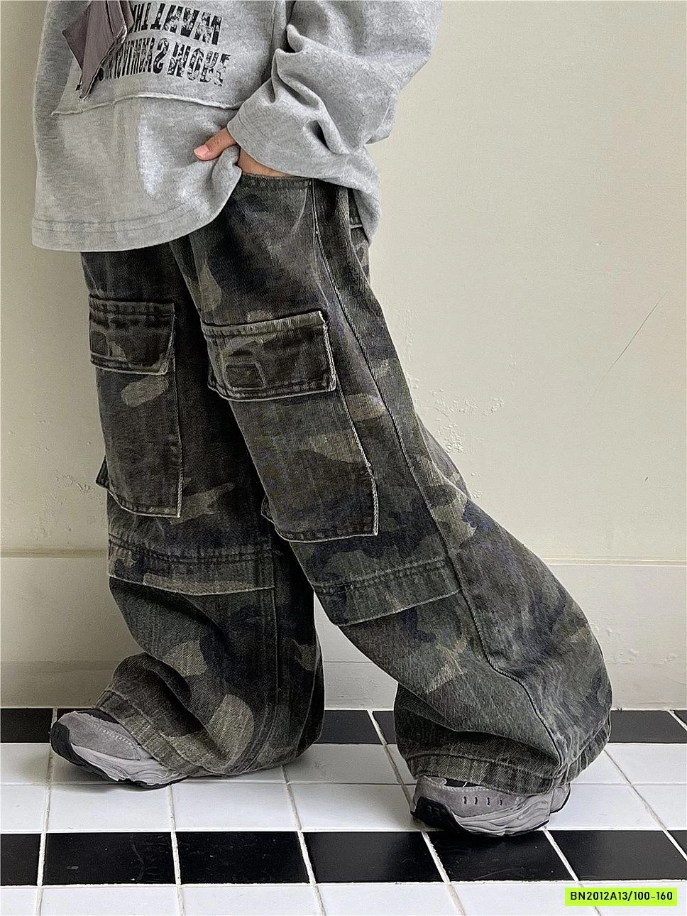 JEANS TÚI HỘP RẰN RI SNIDOLS