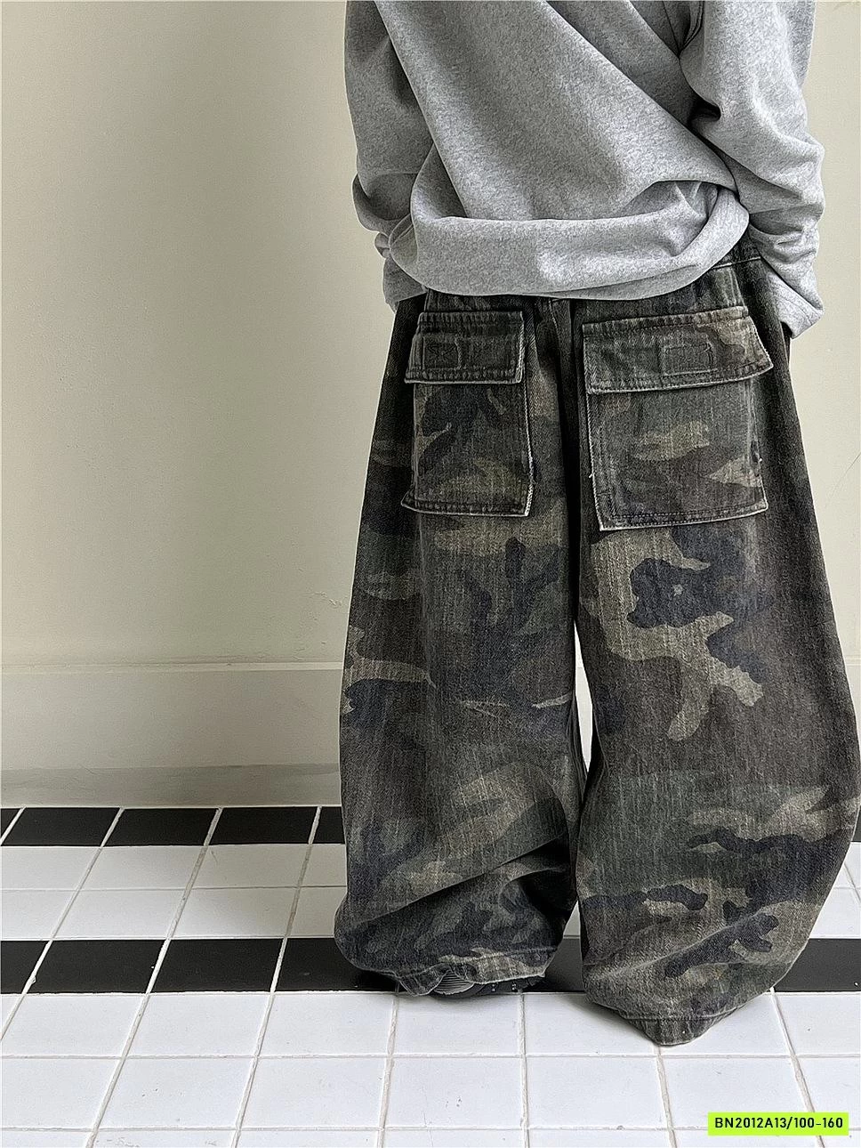 JEANS TÚI HỘP RẰN RI SNIDOLS