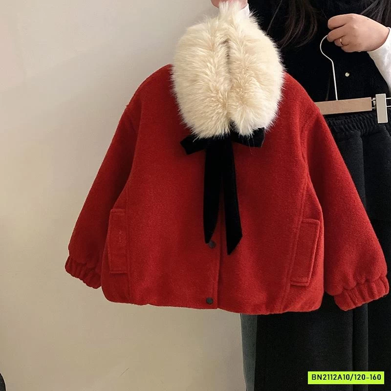 KHOÁC DẠ LÔNG CỪU MIX QUẦN NỈ SUÔNG