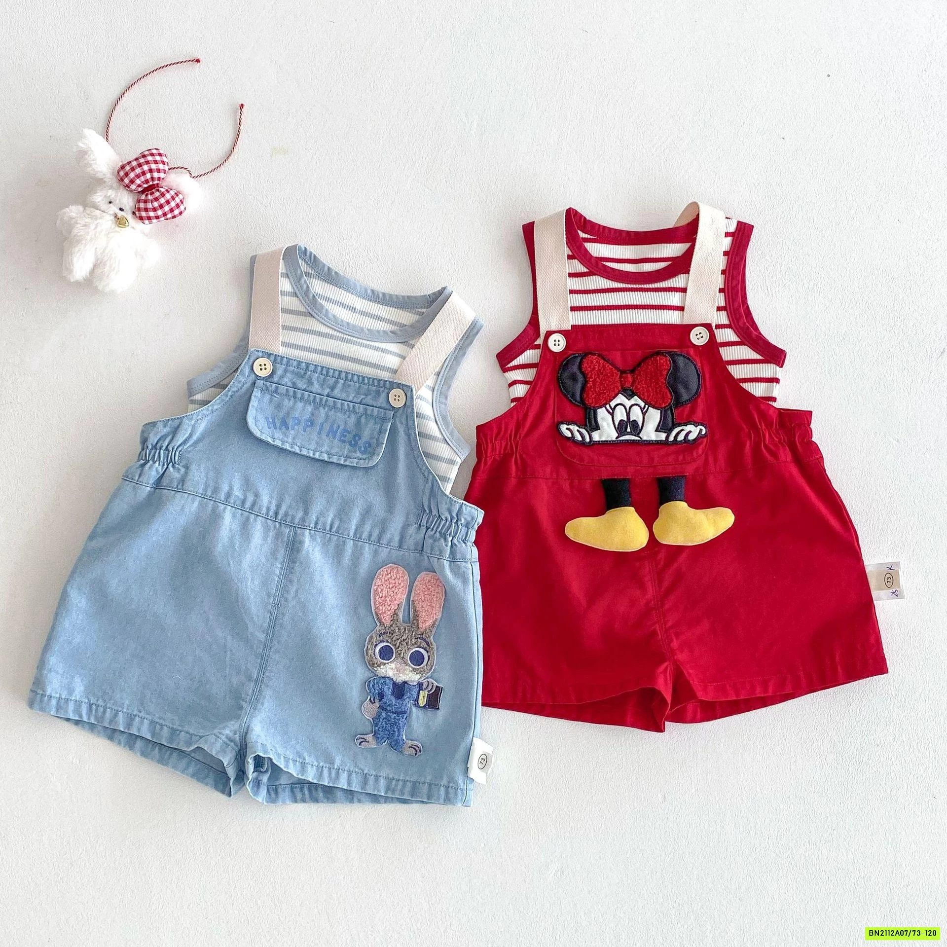 SÉT YẾM MICKEY ĐỎ KUTE