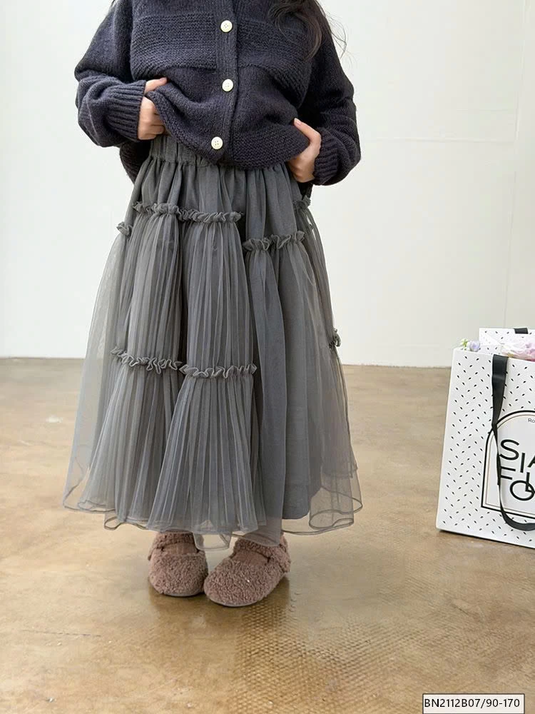 CHÂN VÁY ĐUÔI CÁ XÁM AMBB  25H010