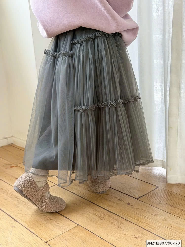 CHÂN VÁY ĐUÔI CÁ XÁM AMBB  25H010