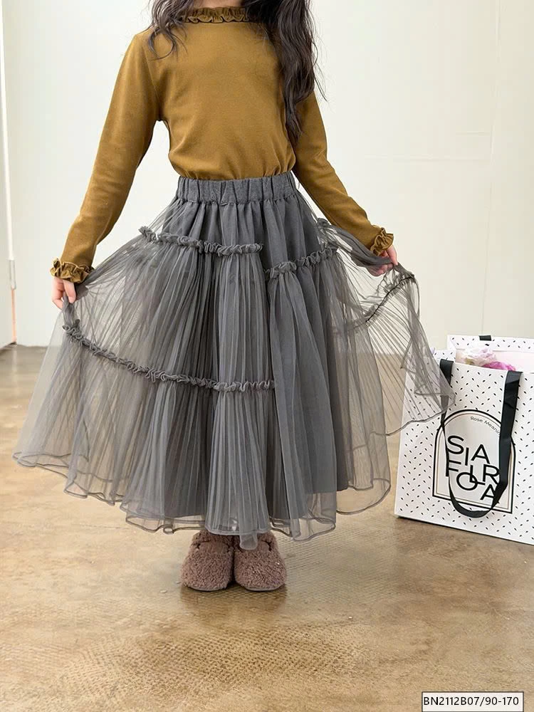 CHÂN VÁY ĐUÔI CÁ XÁM AMBB  25H010