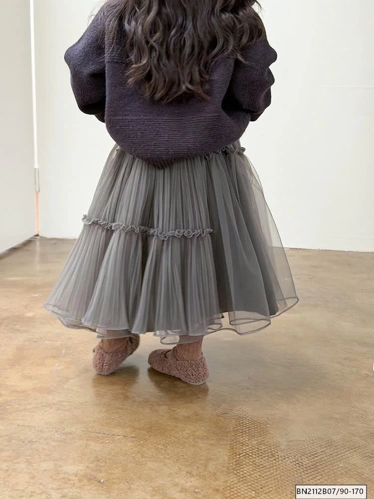 CHÂN VÁY ĐUÔI CÁ XÁM AMBB  25H010