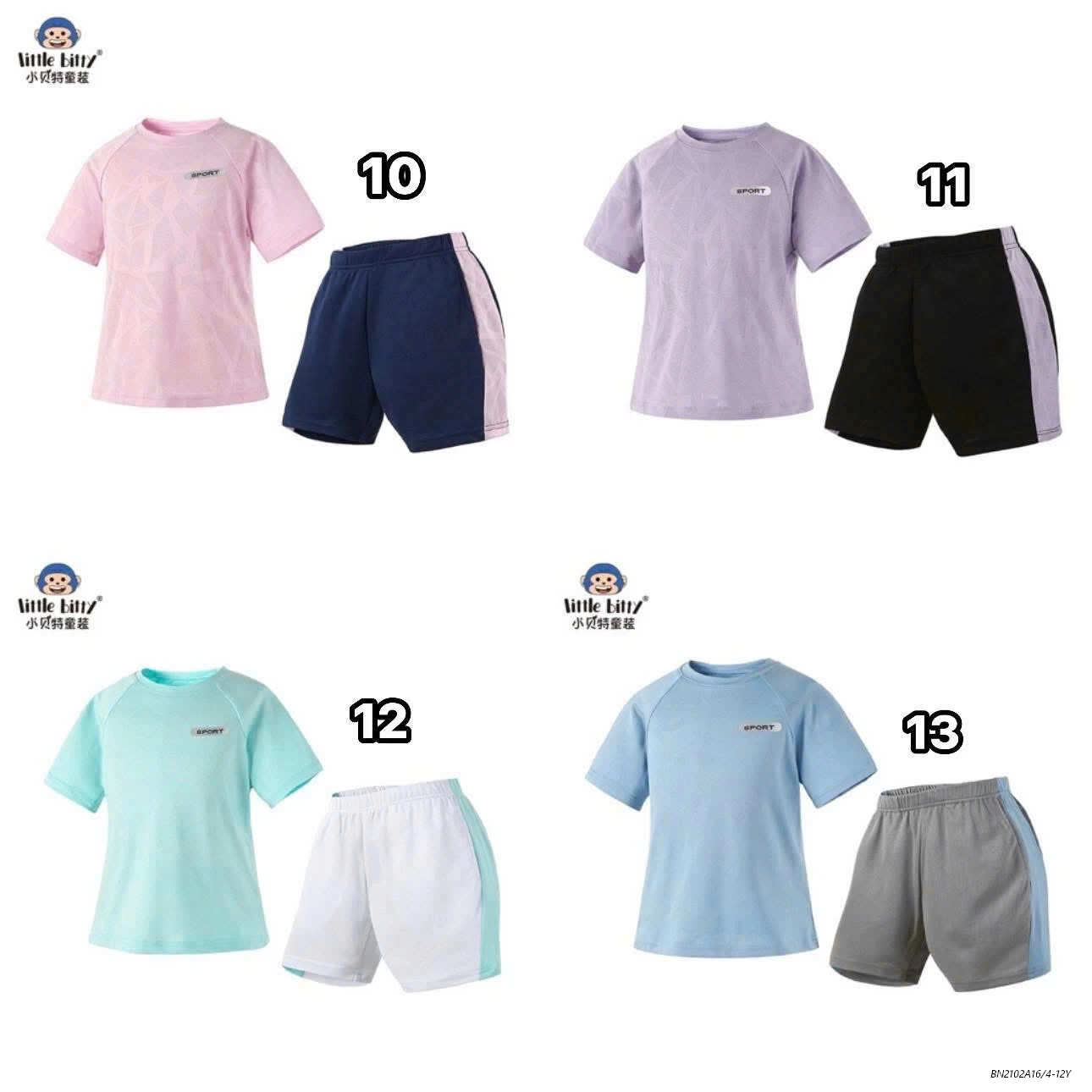 BỘ THỂ THAO THOÁNG KHÍ CHO BÉ