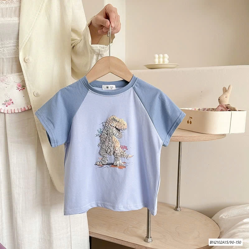 ÁO THUN PHỐI MÀU TAY