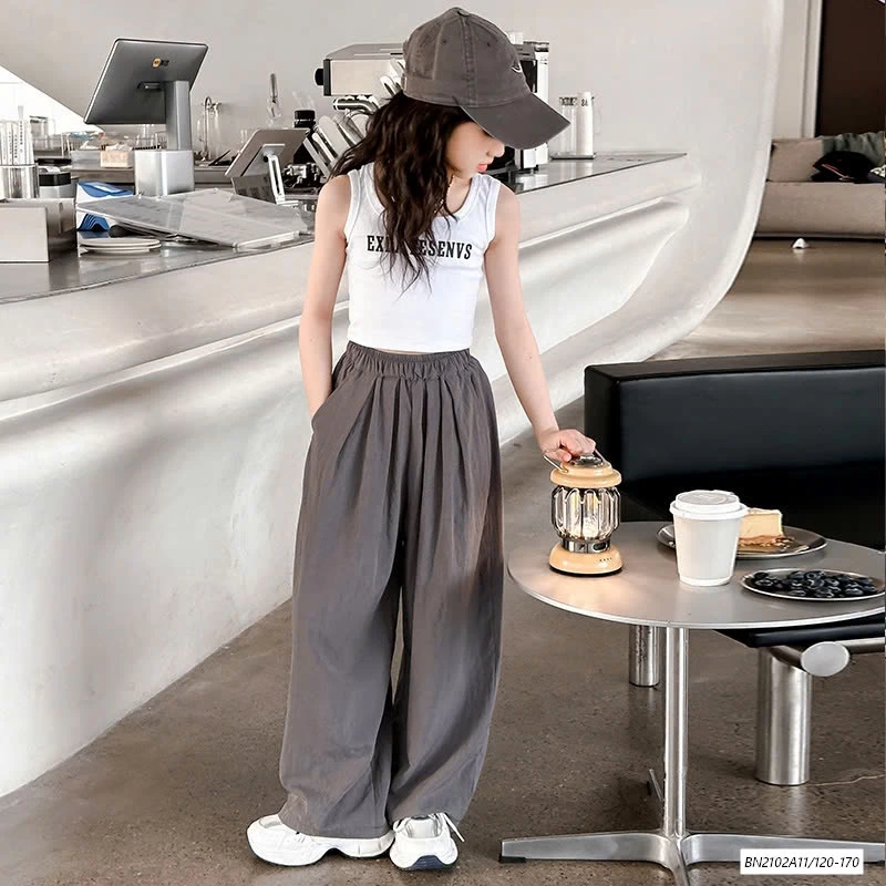 CROPTOP SÁT NÁCH MIX QUẦN SUÔNG