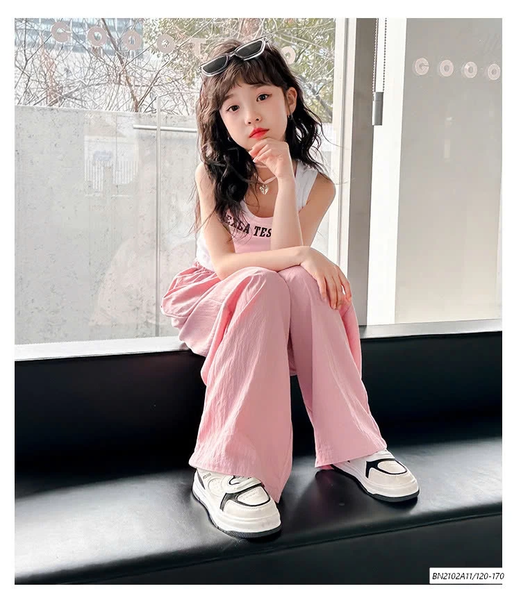 CROPTOP SÁT NÁCH MIX QUẦN SUÔNG