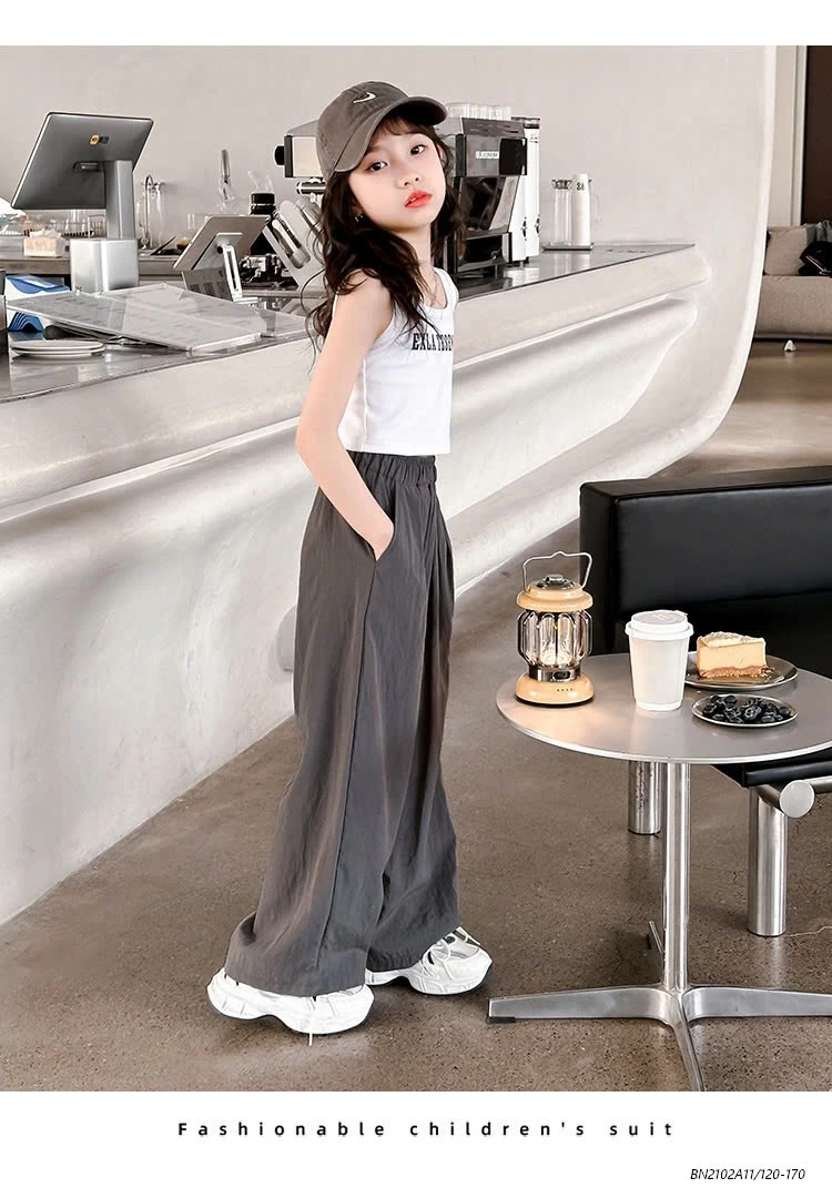 CROPTOP SÁT NÁCH MIX QUẦN SUÔNG