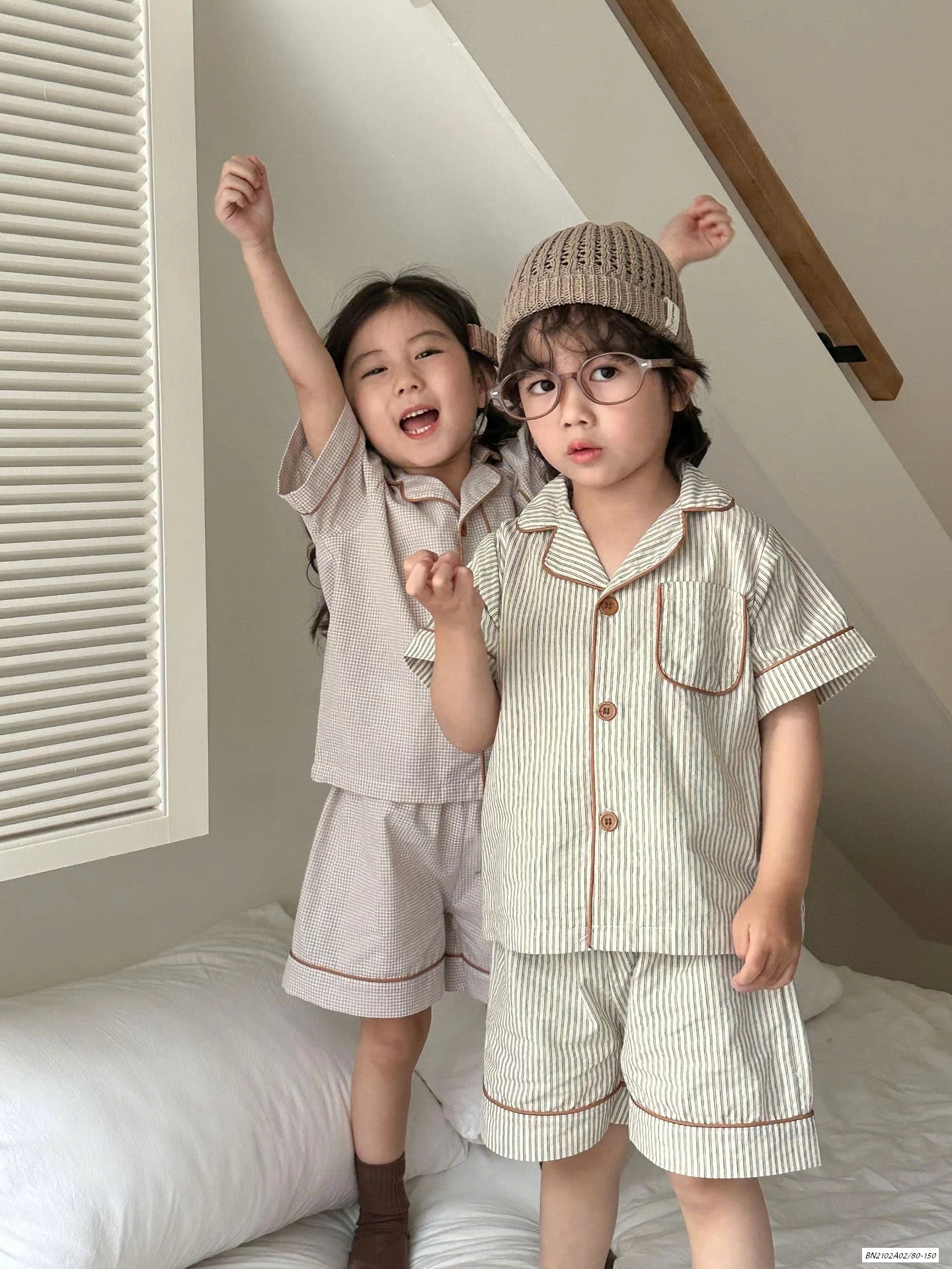 PIZAMA THÔ MỀM HỌA TIẾT