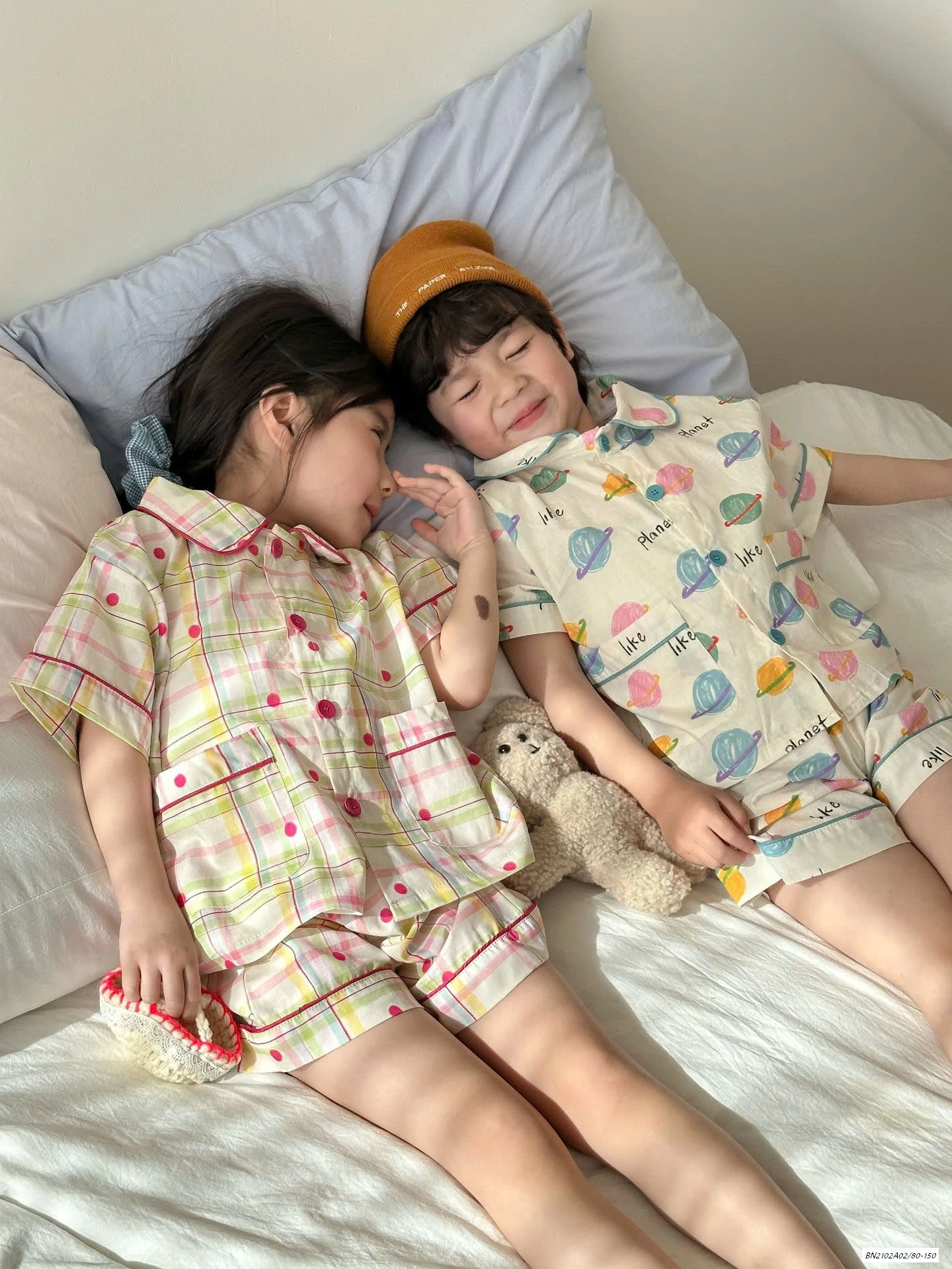 PIZAMA THÔ MỀM HỌA TIẾT