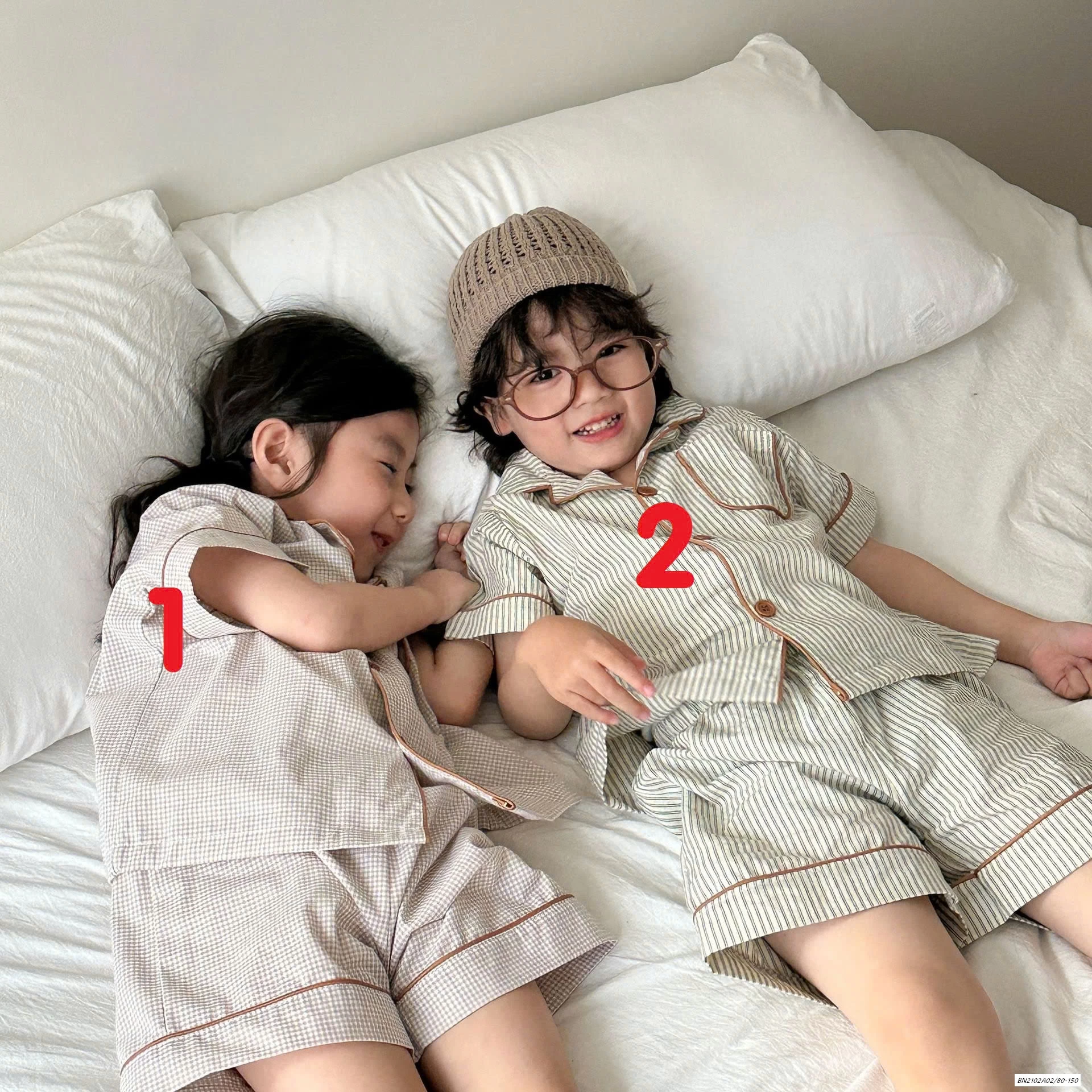 PIZAMA THÔ MỀM HỌA TIẾT