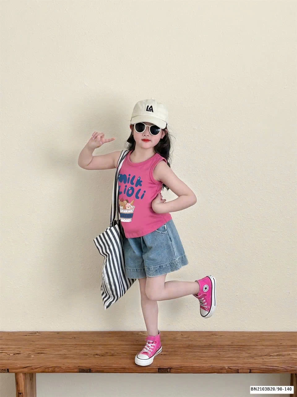 SÉT ÁO SÁT NÁCH MIX QUẦN ĐÙI JEAN