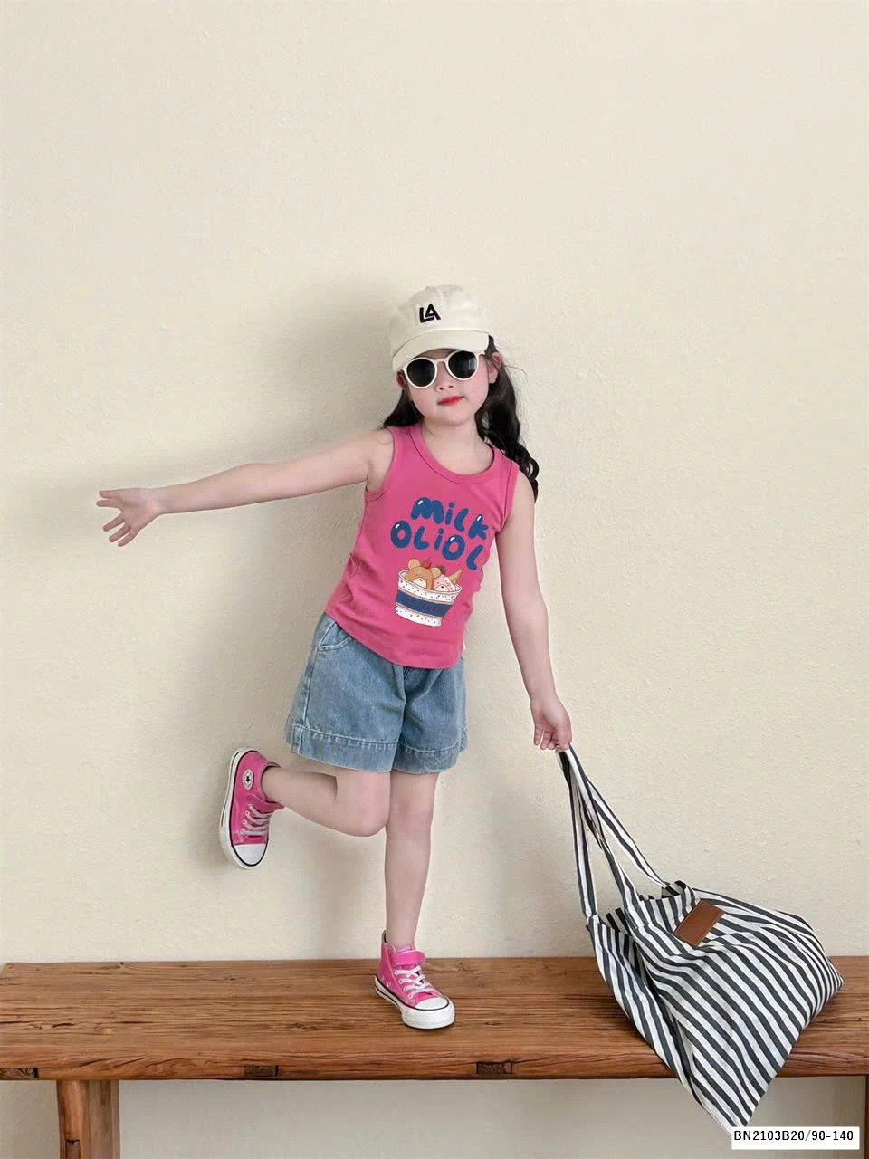 SÉT ÁO SÁT NÁCH MIX QUẦN ĐÙI JEAN