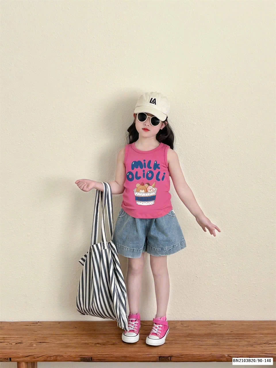 SÉT ÁO SÁT NÁCH MIX QUẦN ĐÙI JEAN