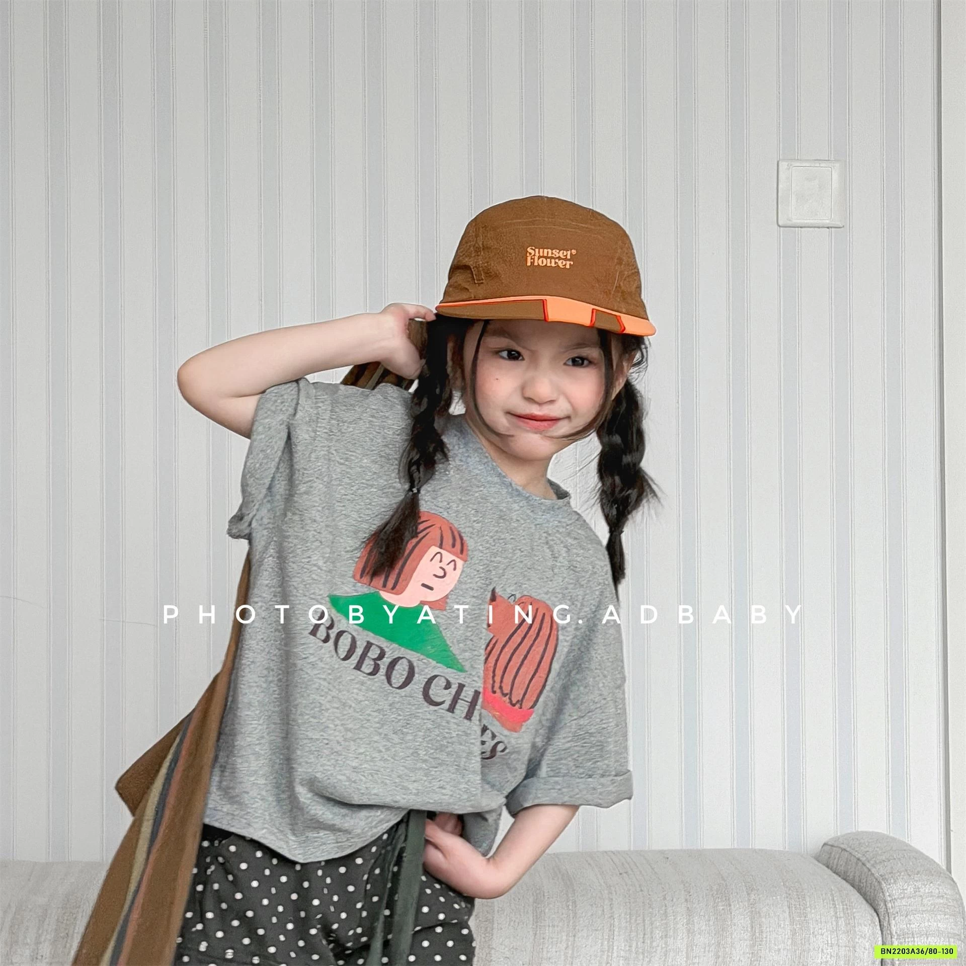 ÁO THUN IN HÌNH DỄ THƯƠNG 7230 ADBABY