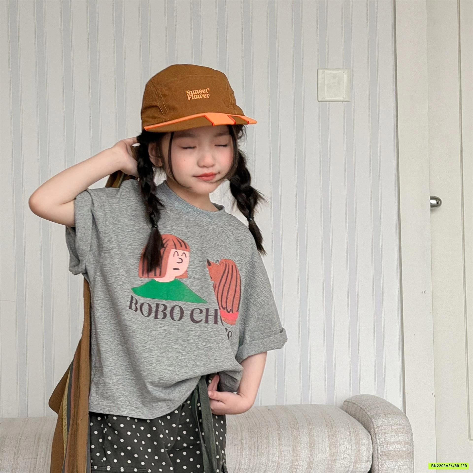 ÁO THUN IN HÌNH DỄ THƯƠNG 7230 ADBABY