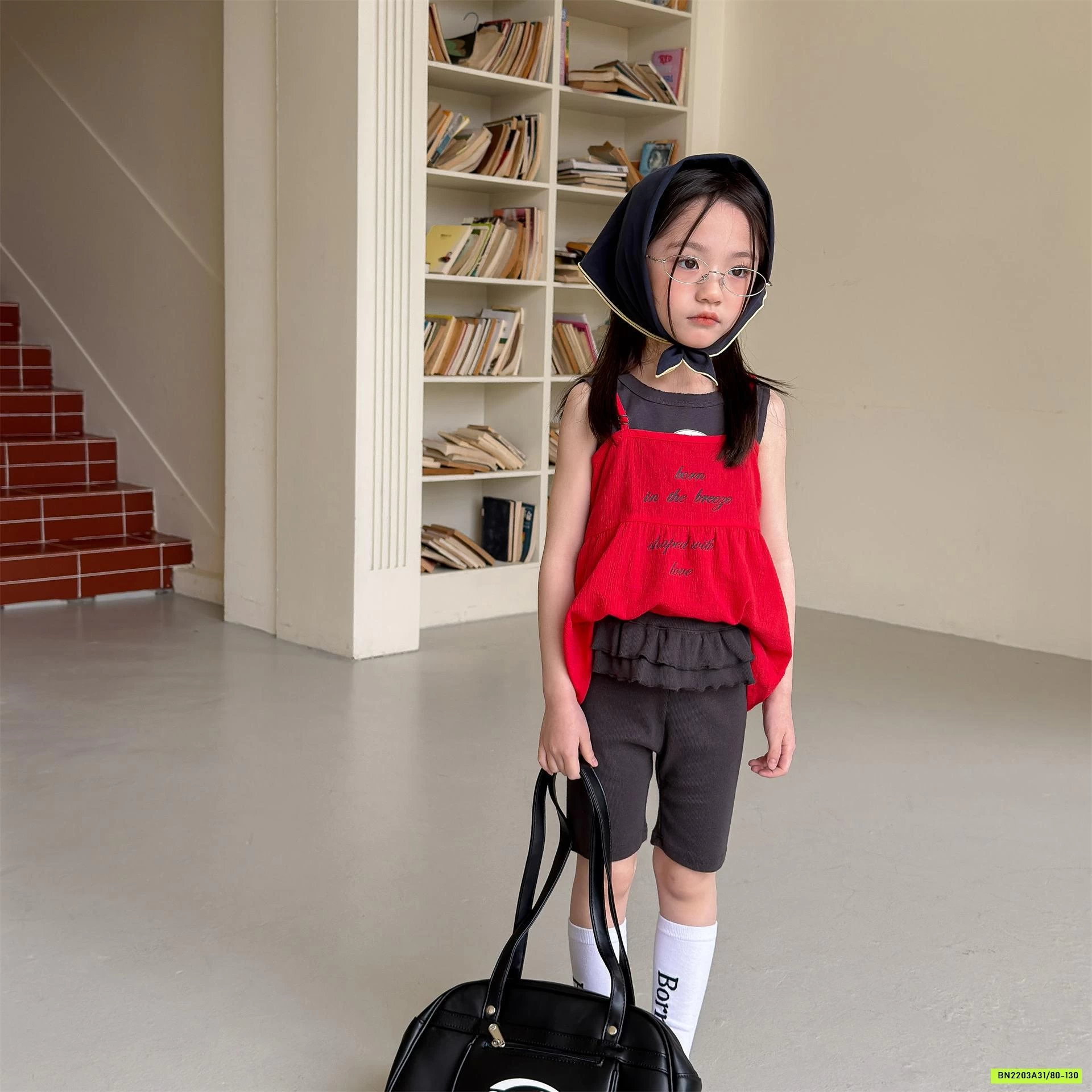 LEGGING LỬNG CẠP VIỀN REN