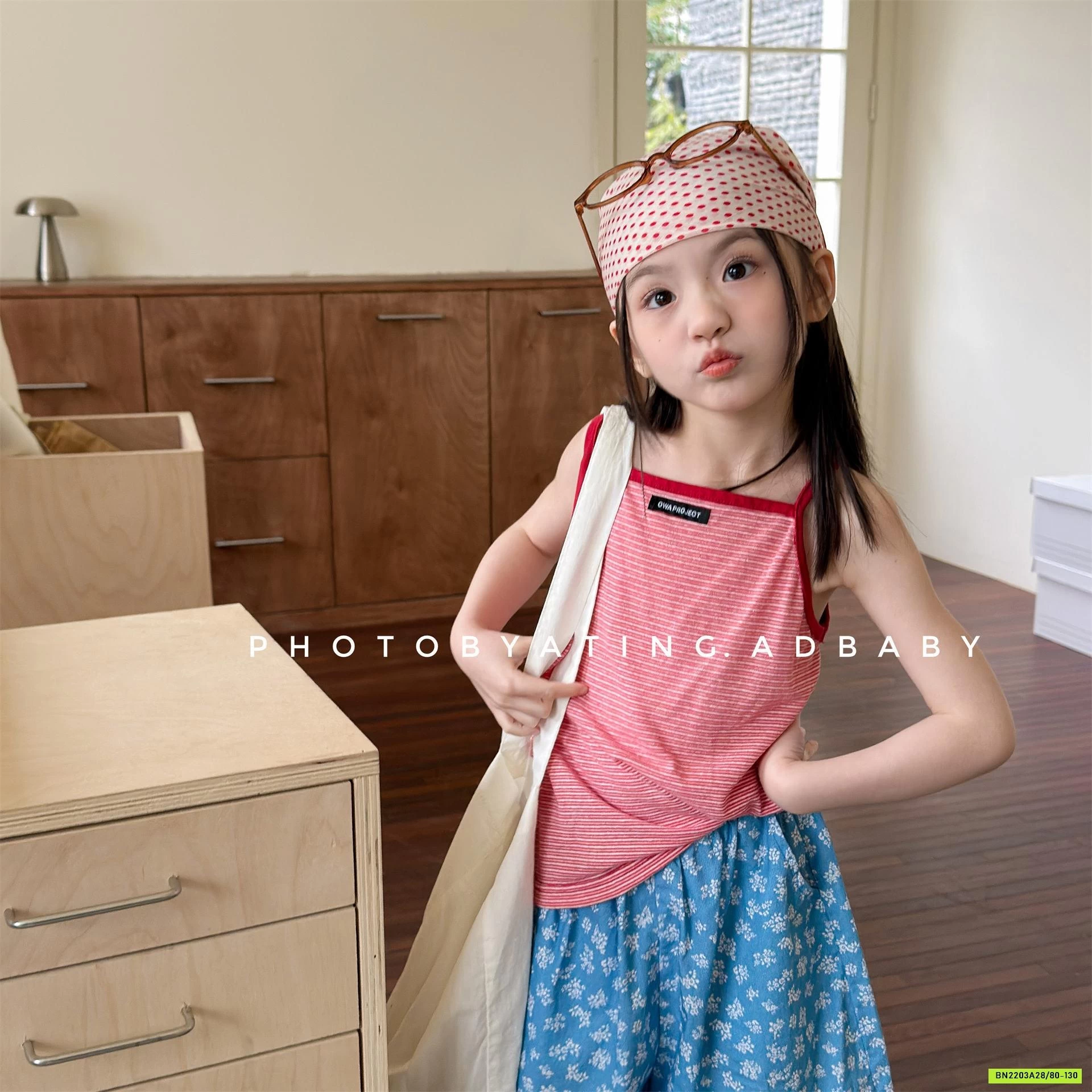 ÁO 2 DÂY KẺ 7216 ADBABY