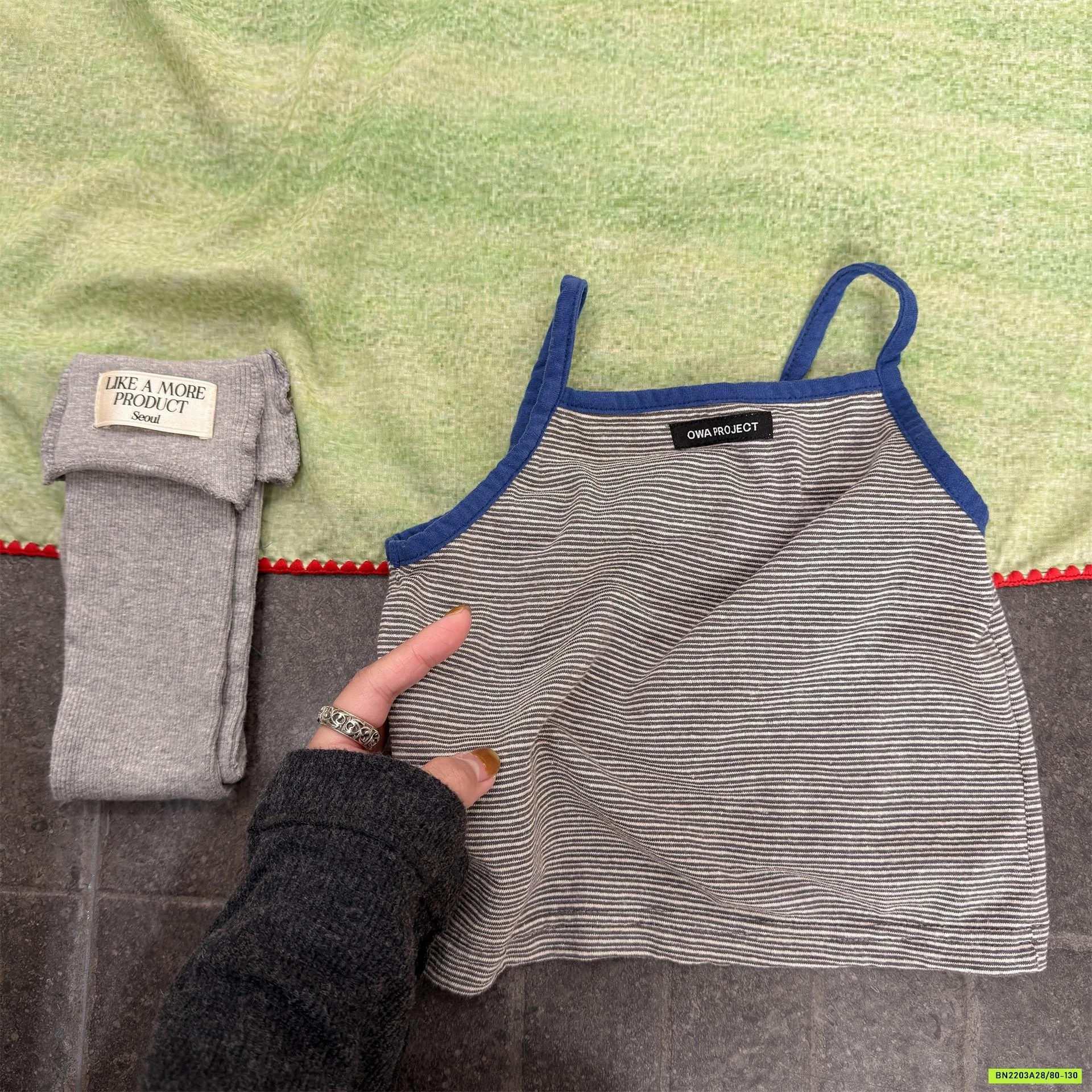 ÁO 2 DÂY KẺ 7216 ADBABY