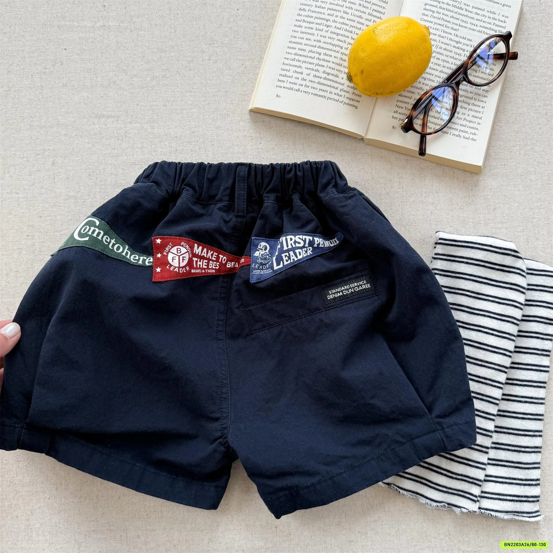 SHORT BÍ GẮN CHỮ MÔNG 6290 ADBABY