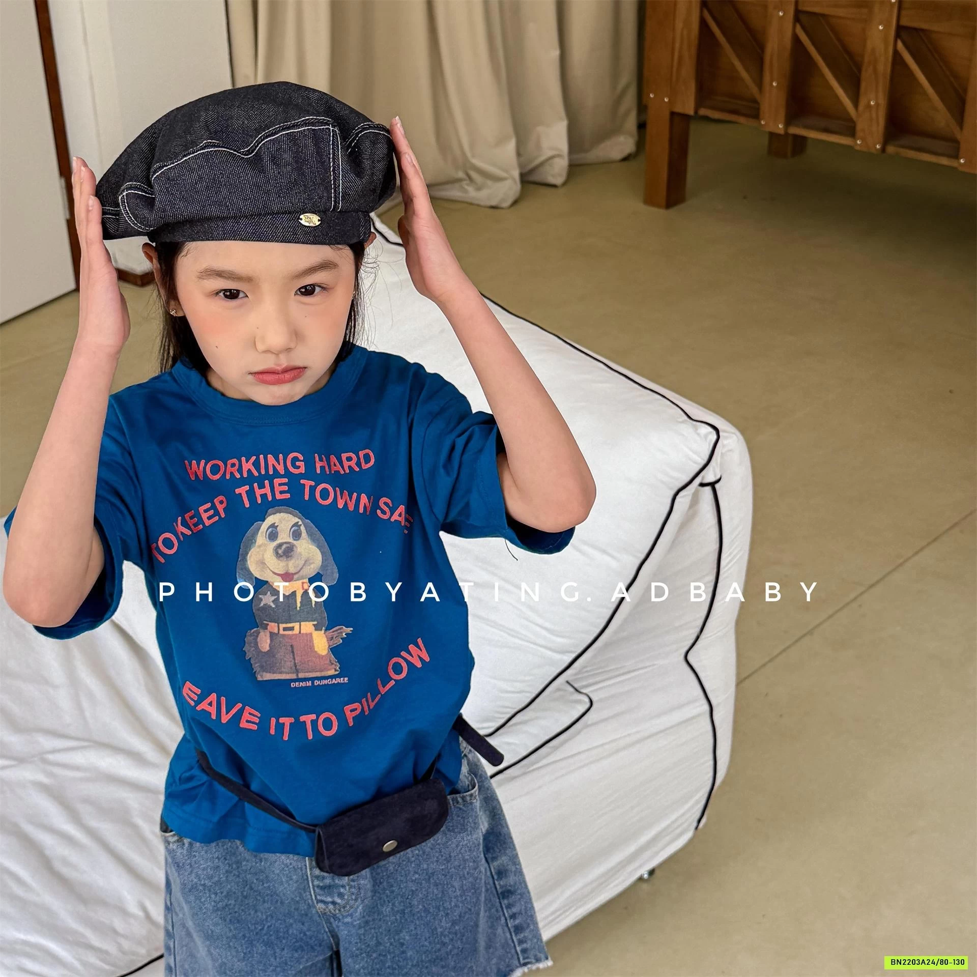 ÁO THUN IN CÚN 6288 ADBABY