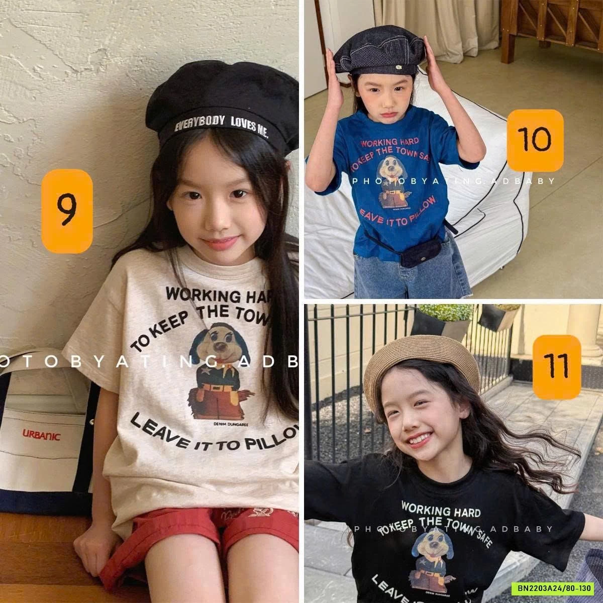 ÁO THUN IN CÚN 6288 ADBABY