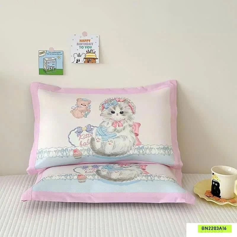 GỐI BĂNG LỤA NGỦ CHO BÉ