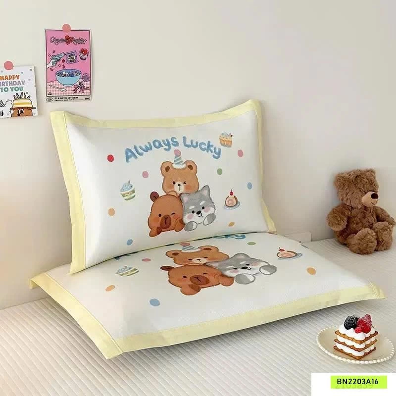 GỐI BĂNG LỤA NGỦ CHO BÉ